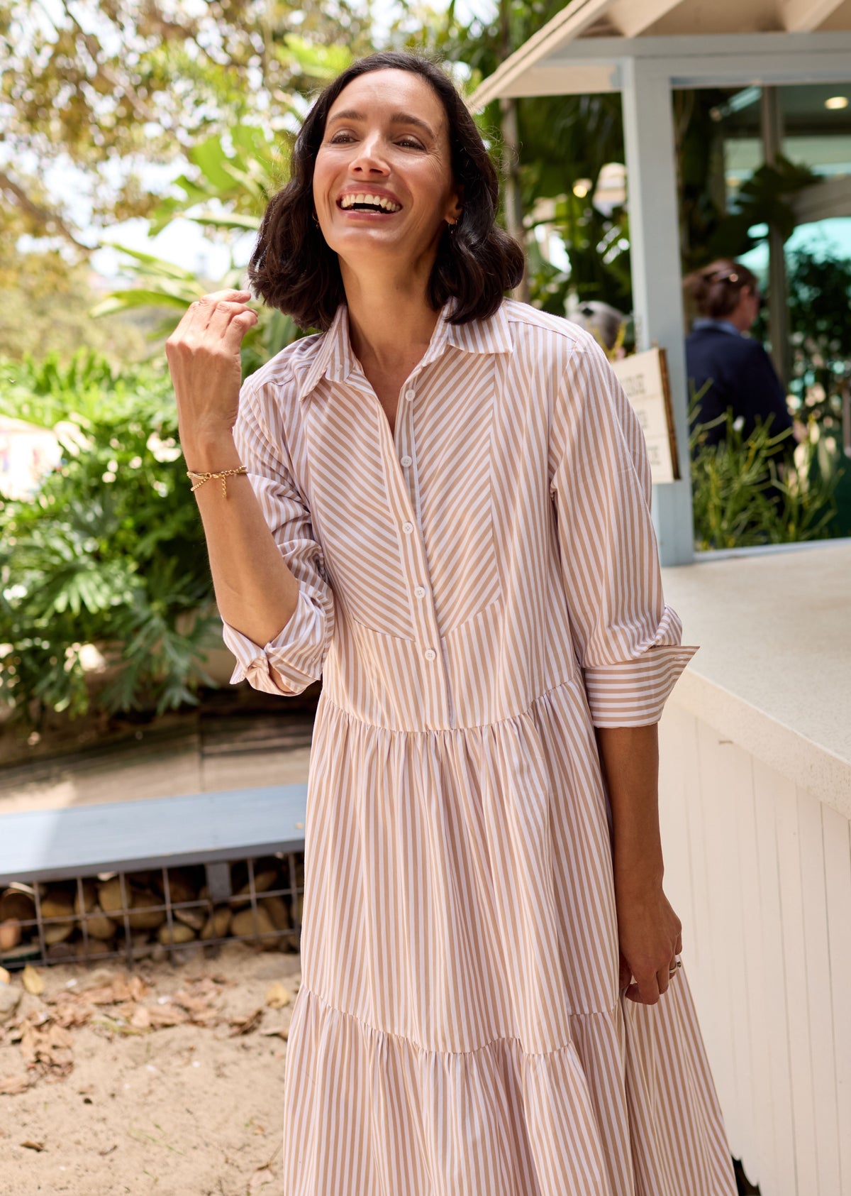 JASMINE SHIRTDRESS - SAND