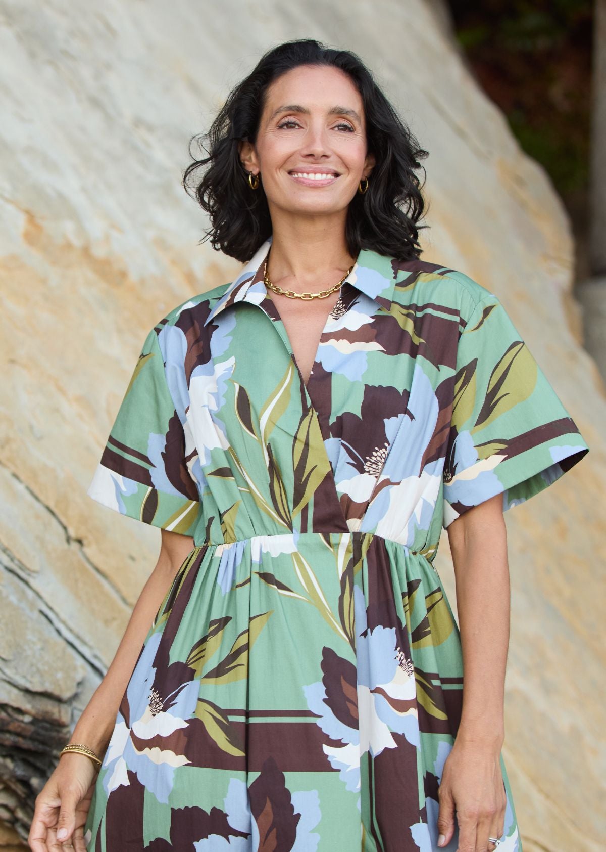 FREYA SHIRTDRESS - LA PALMA PRINT