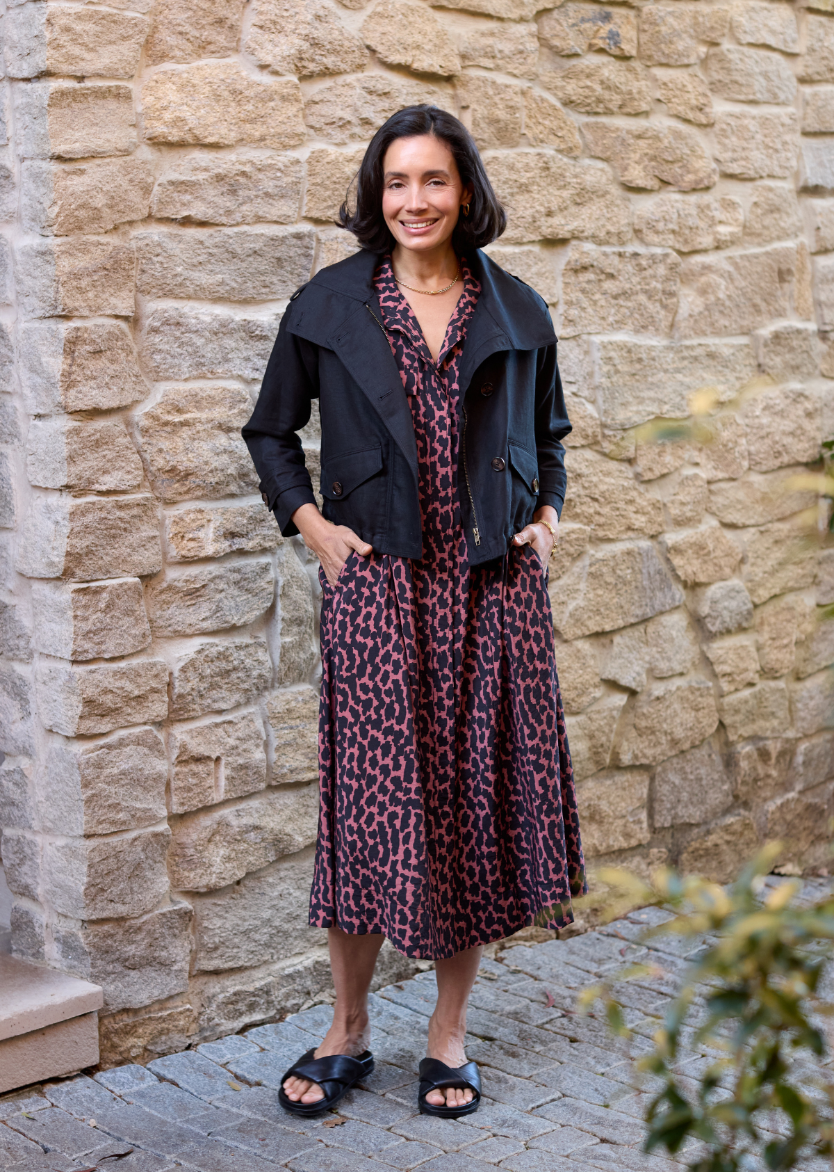 ANNERLEY JACKET - MIDNIGHT NAVY