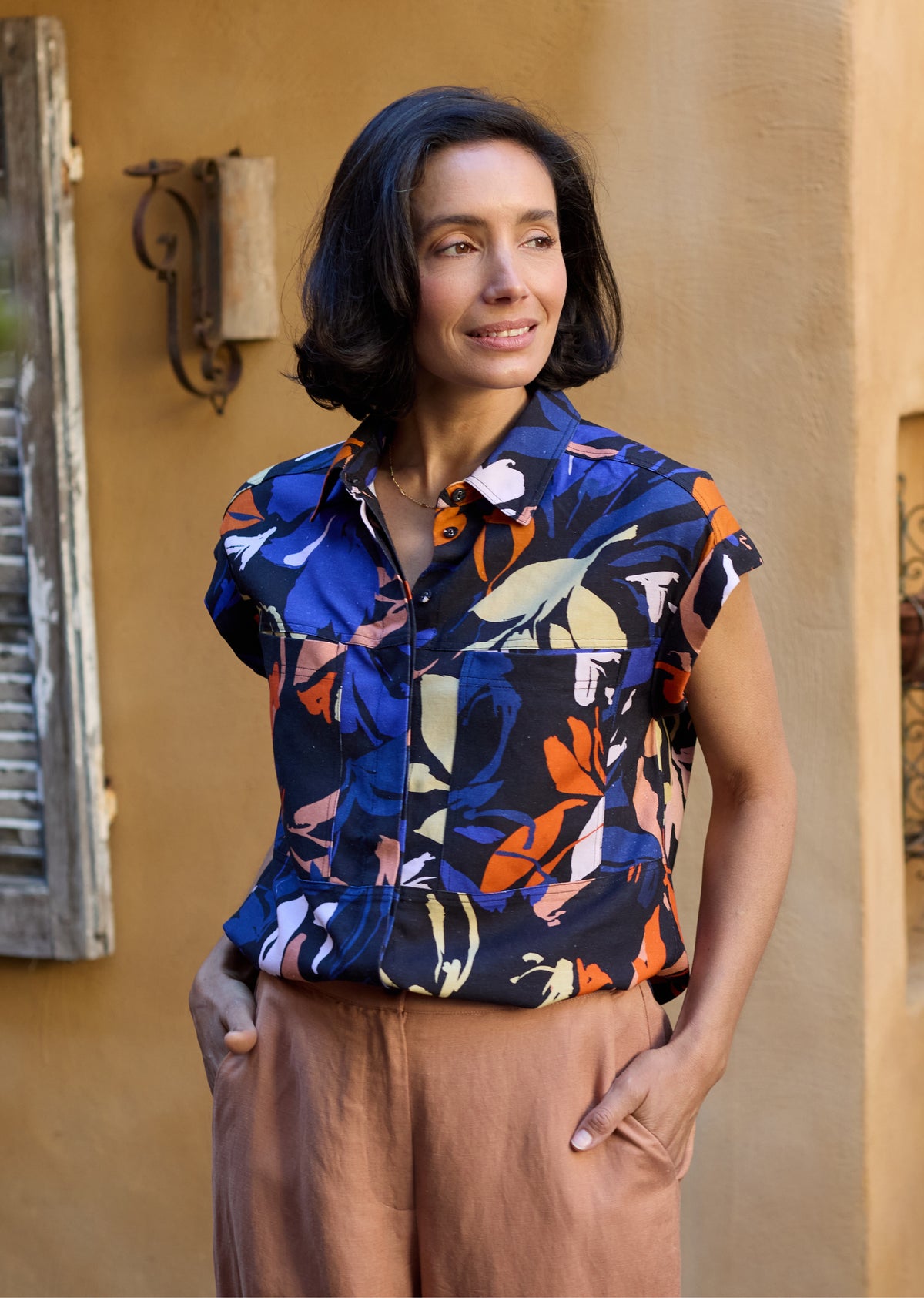 HARLOW SHIRT - MAISIE PRINT