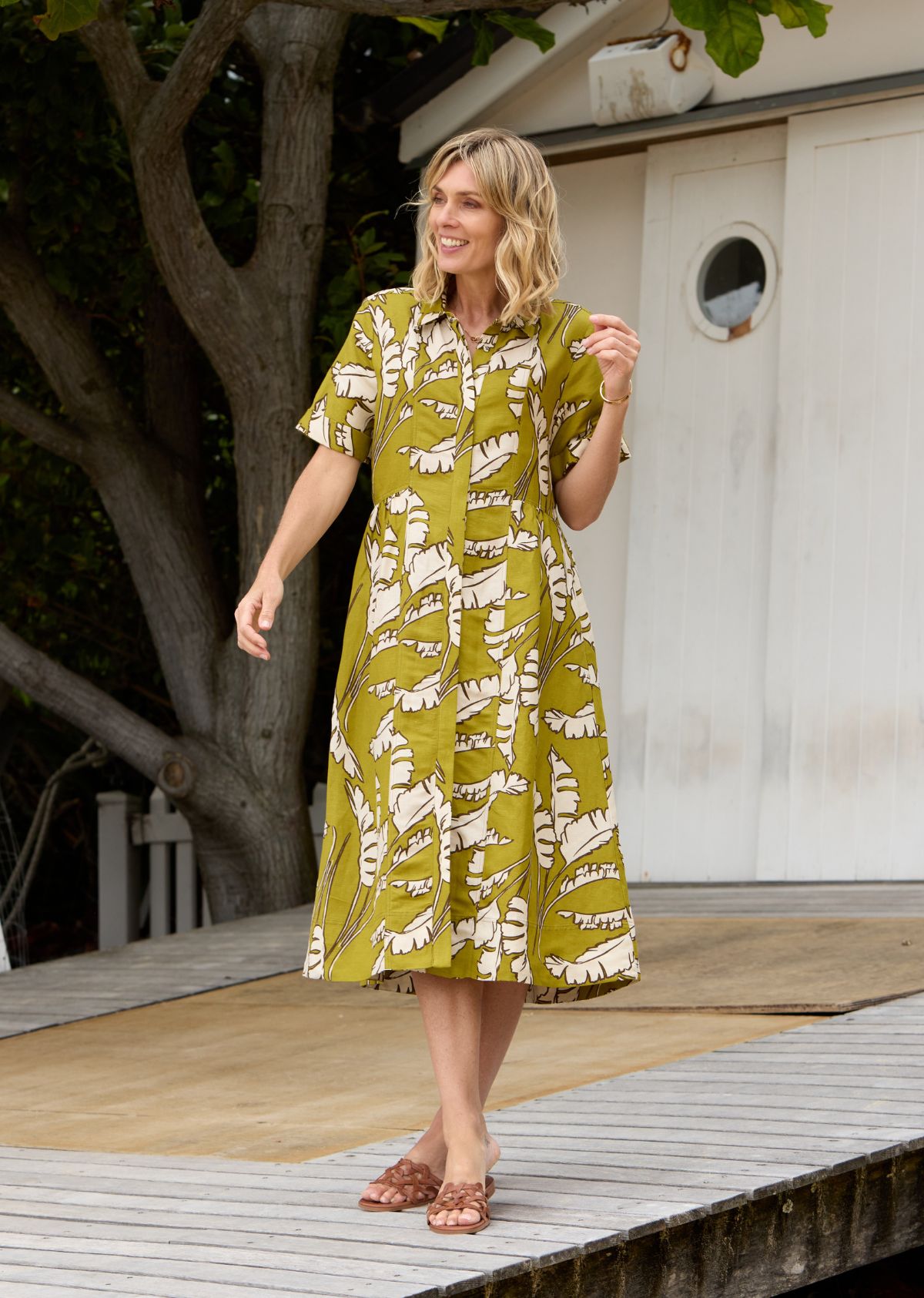 GISELLE SHIRTDRESS - ANOUK PRINT
