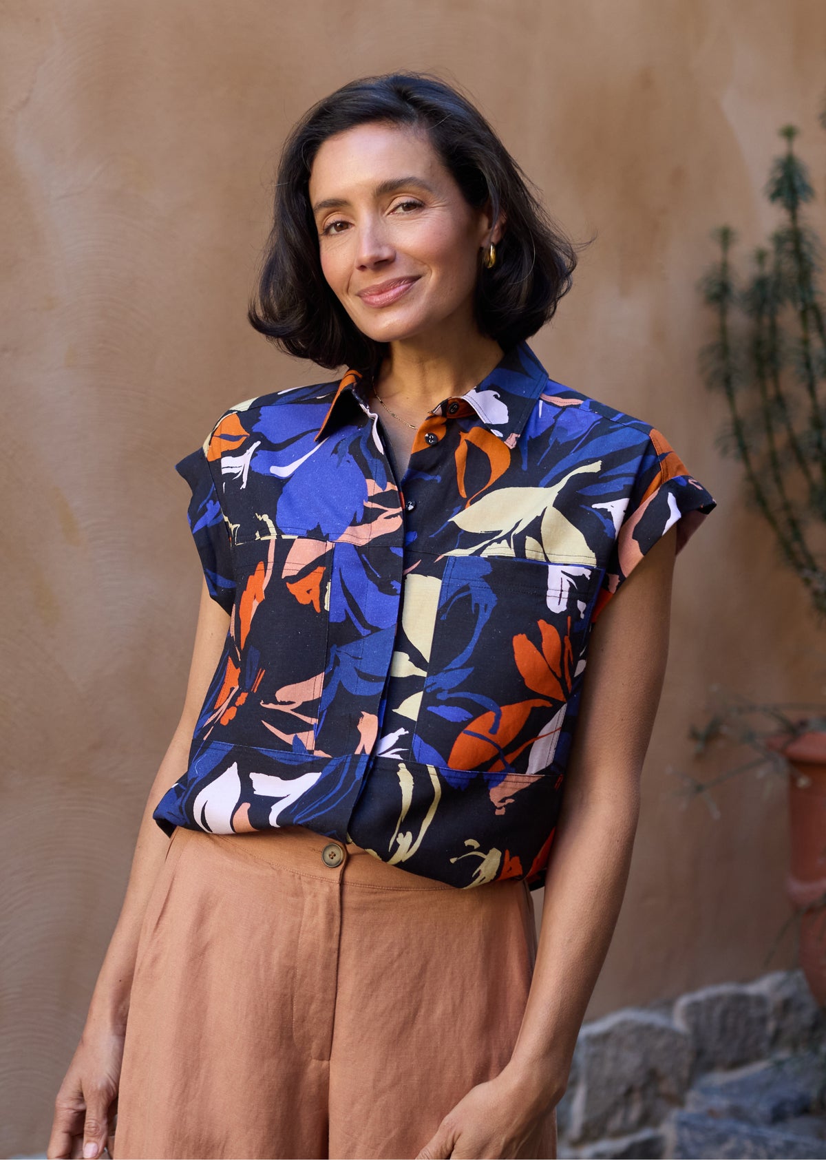 HARLOW SHIRT - MAISIE PRINT