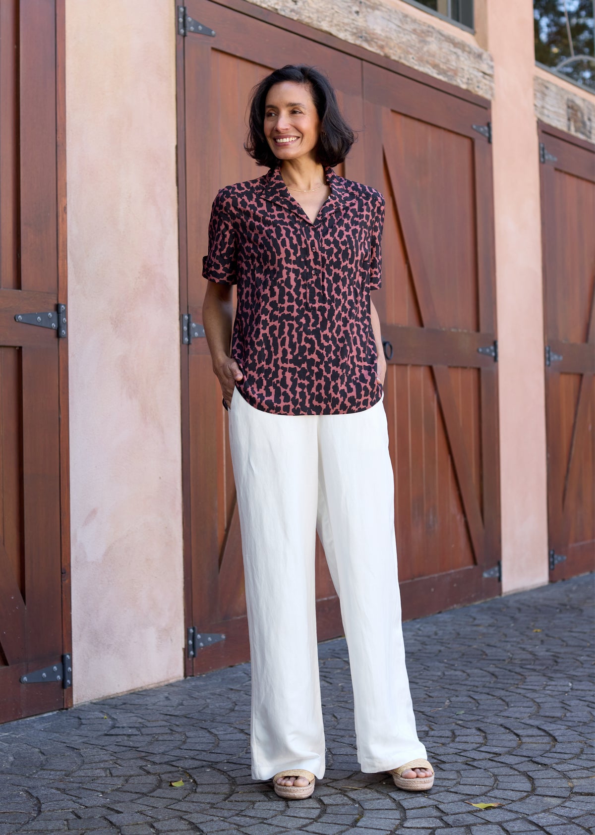 AMELIE BLOUSE - SORAYA PRINT