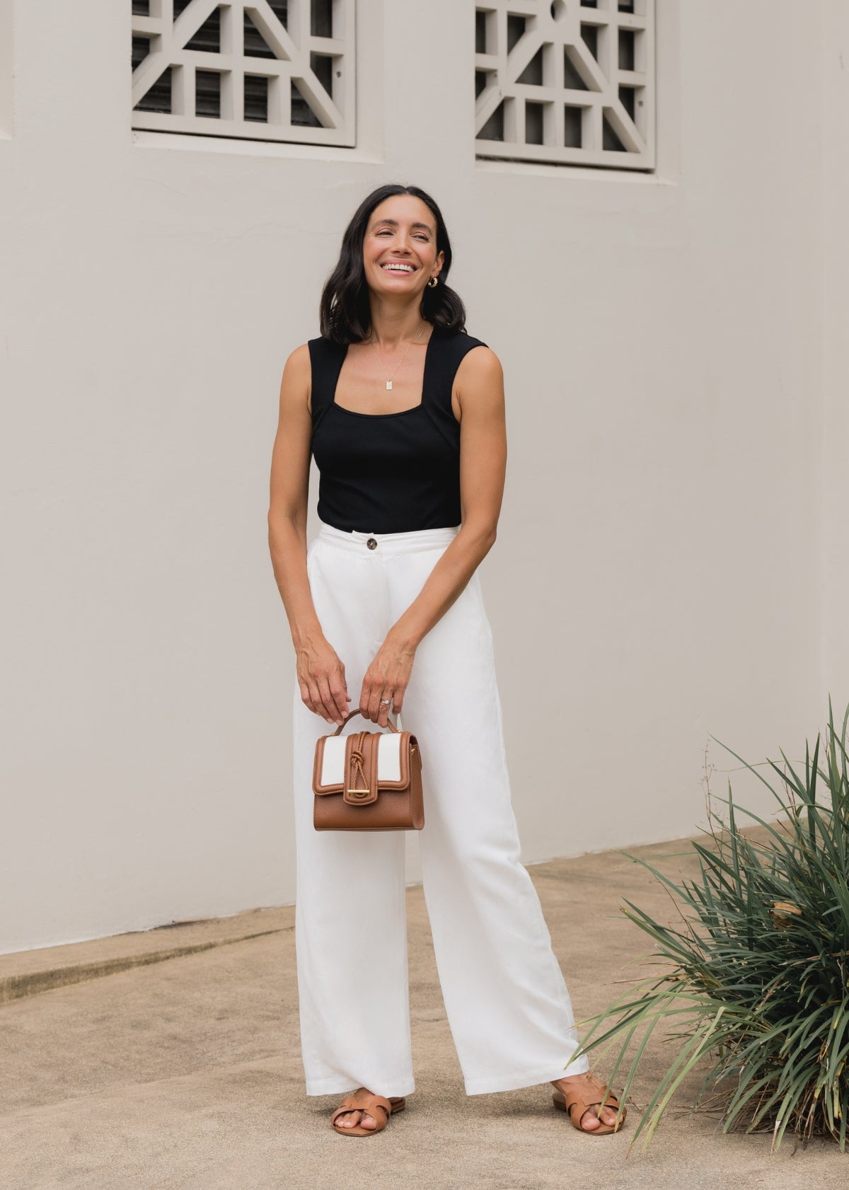 ESTELLA PANT - IVORY