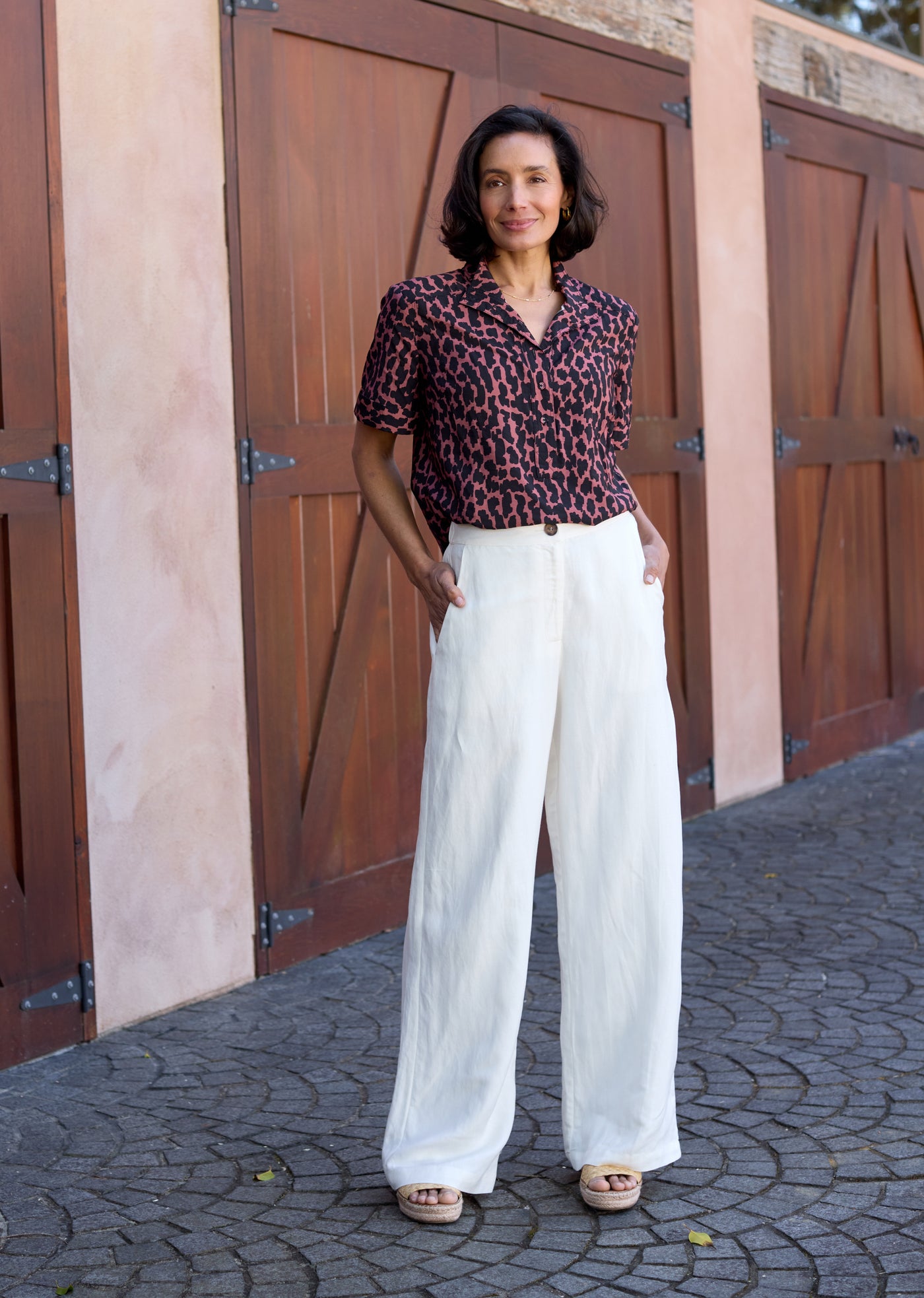AMELIE BLOUSE - SORAYA PRINT