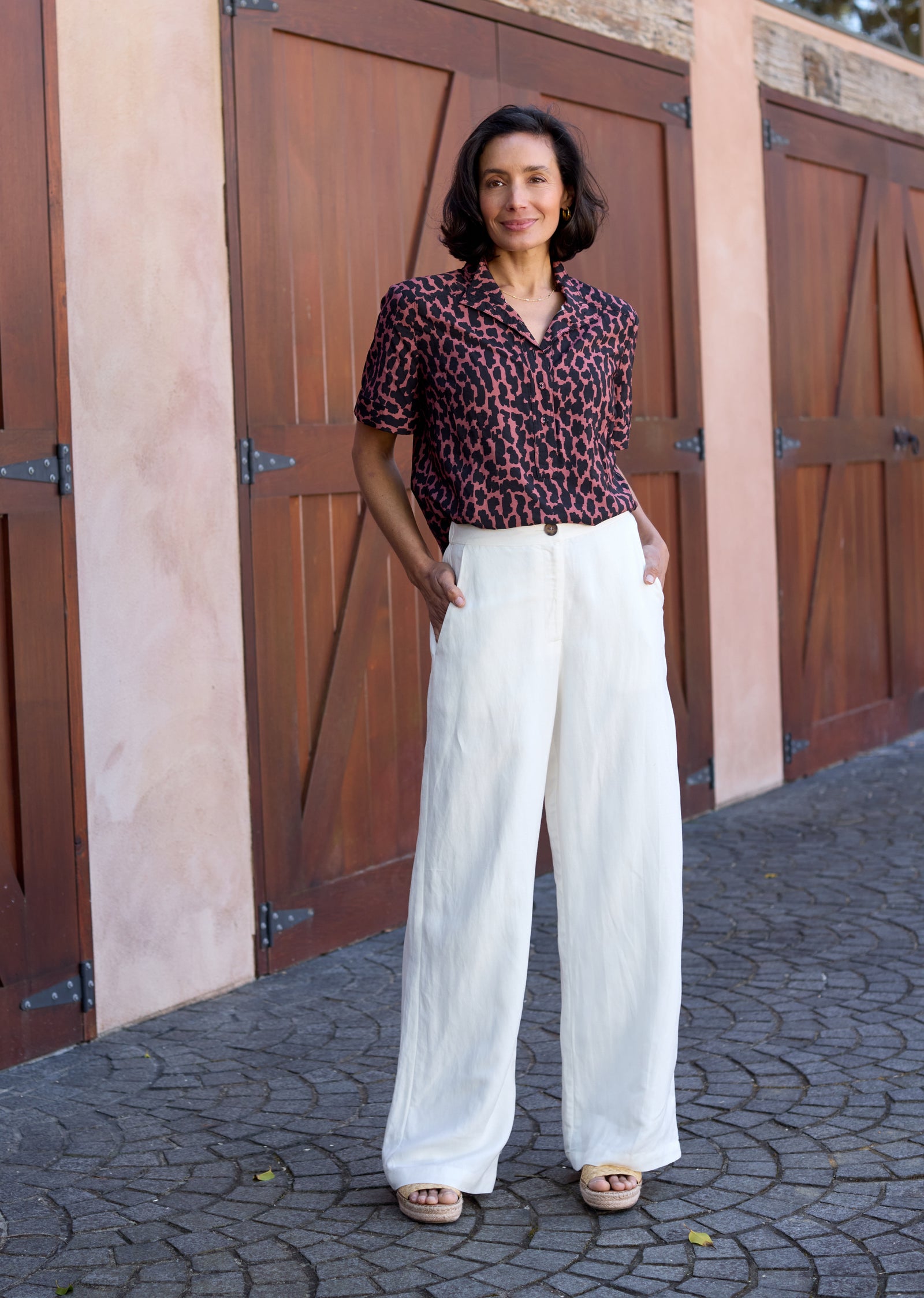 AMELIE BLOUSE - SORAYA PRINT