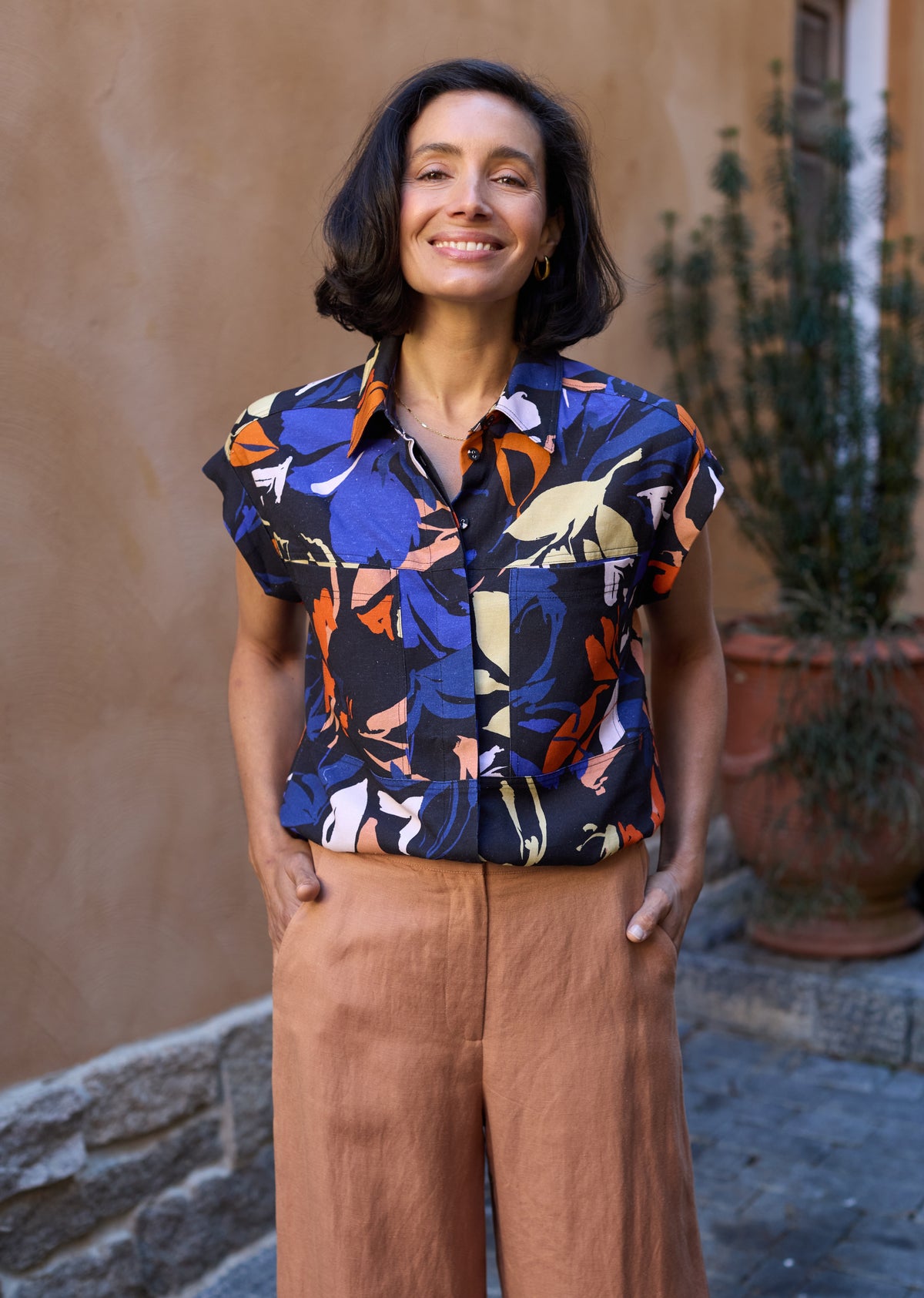 HARLOW SHIRT - MAISIE PRINT