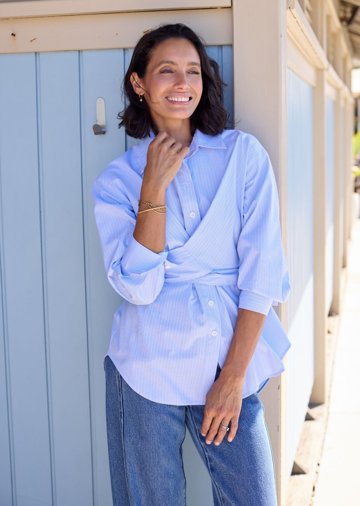 BRIGETTE SHIRT - LIGHT BLUE