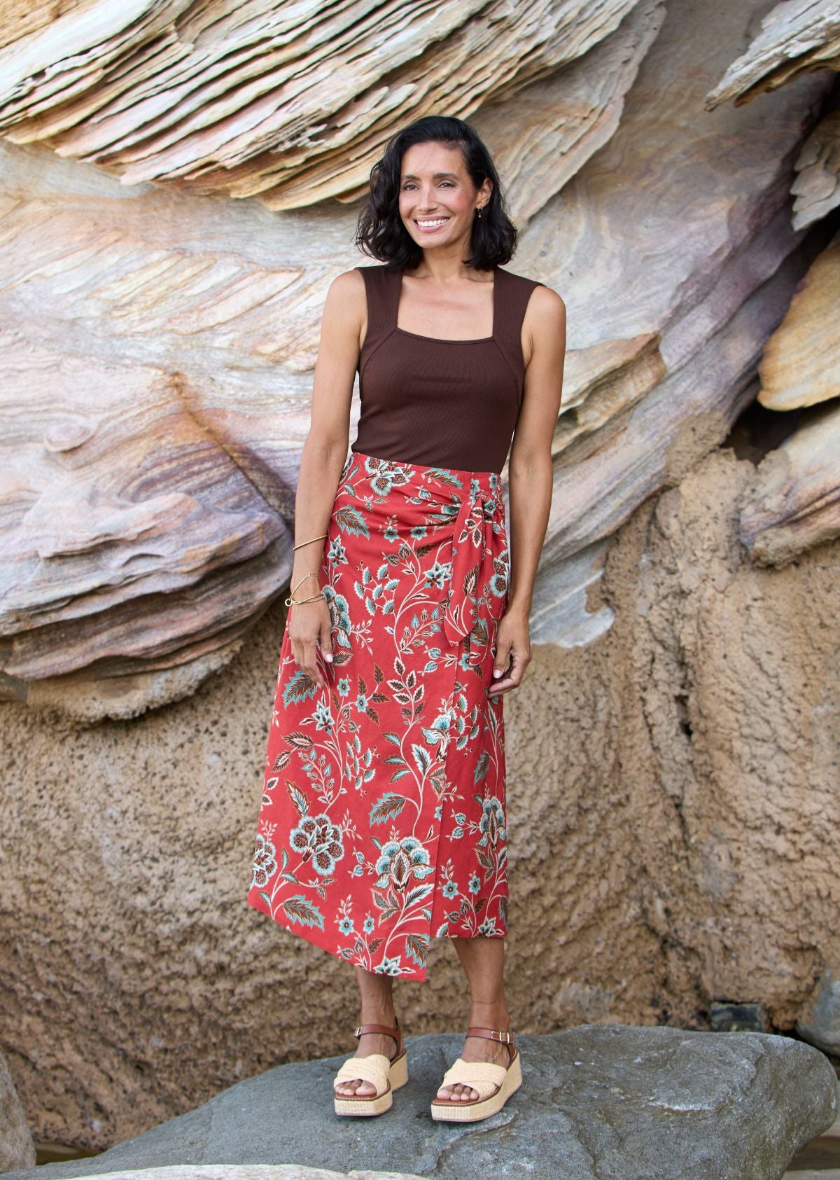 LEYLA SKIRT - POSEY PRINT