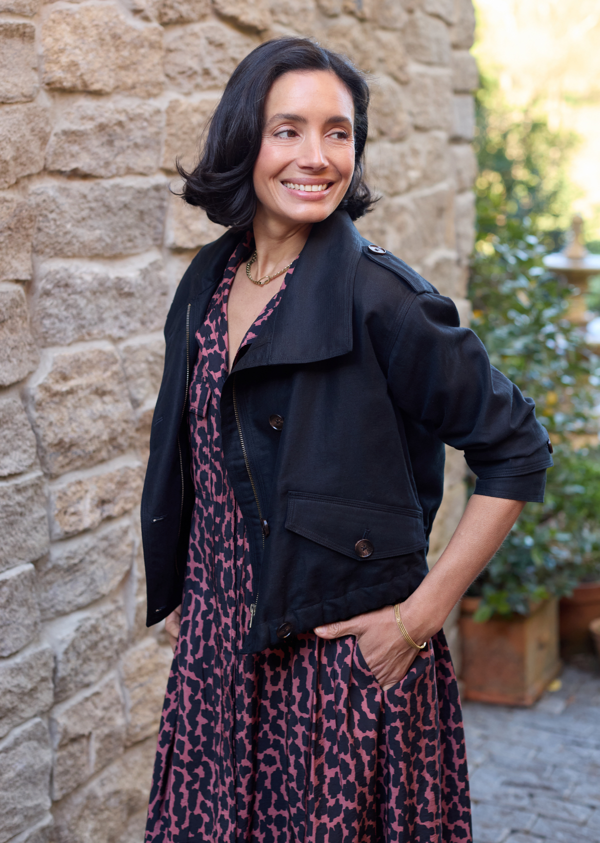 ANNERLEY JACKET - MIDNIGHT NAVY