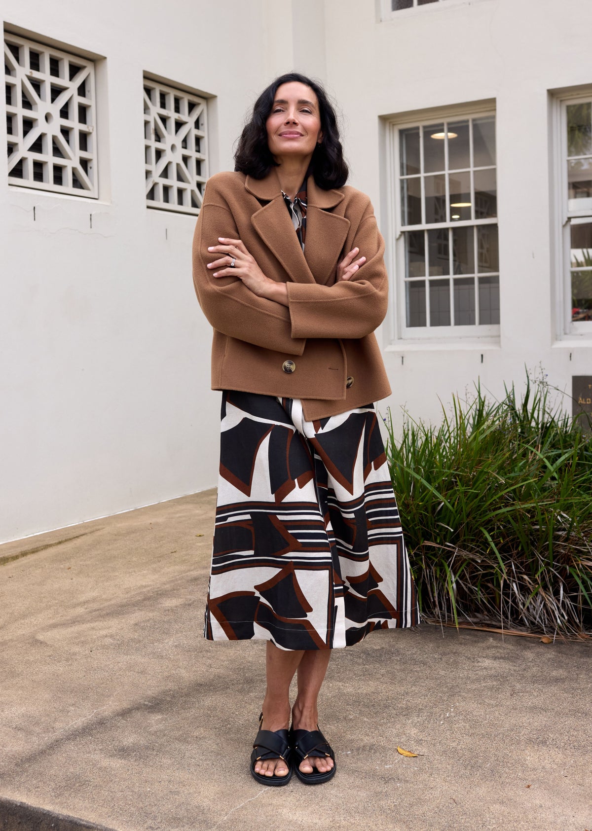WINSLOW CROP JACKET - CAMEL