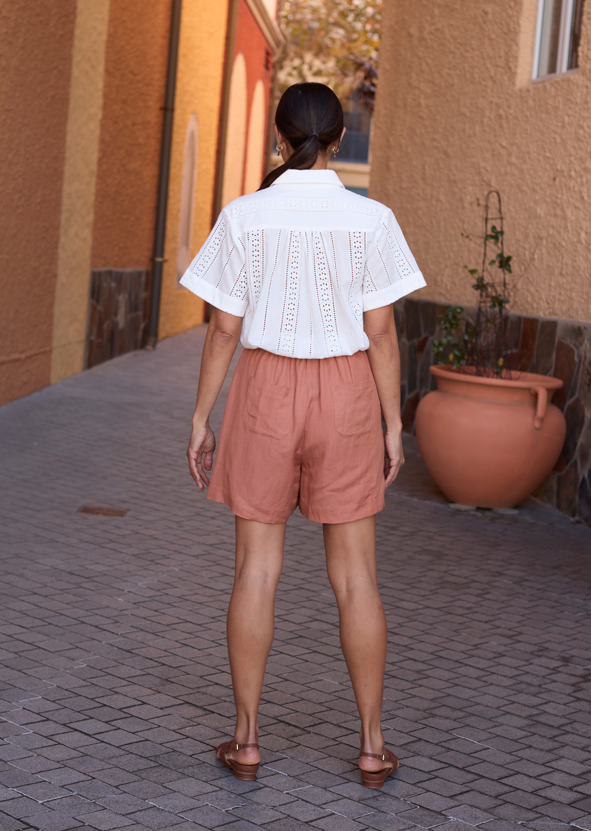 ARCHER SHORTS - CARAMEL