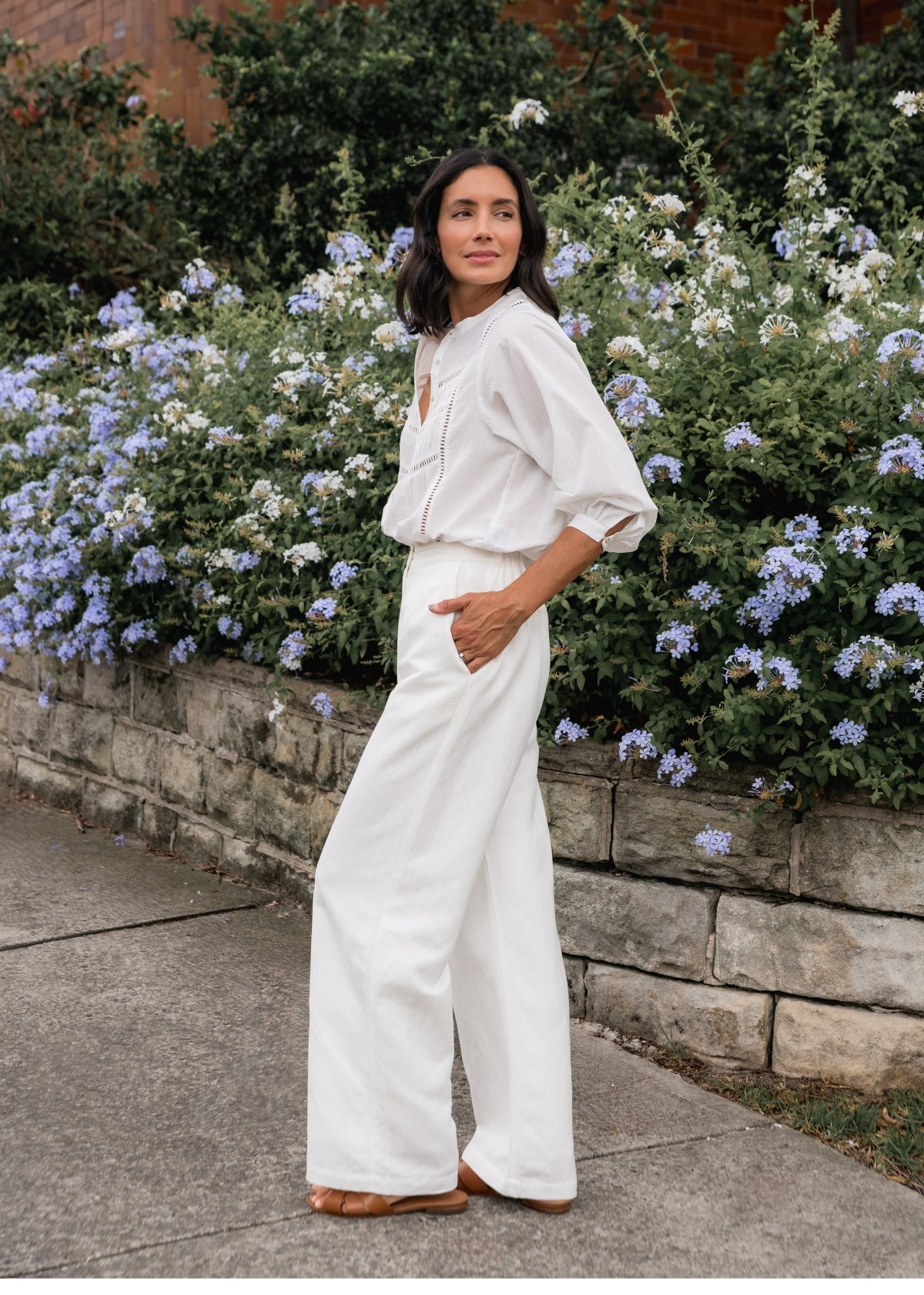 ESTELLA PANT - IVORY