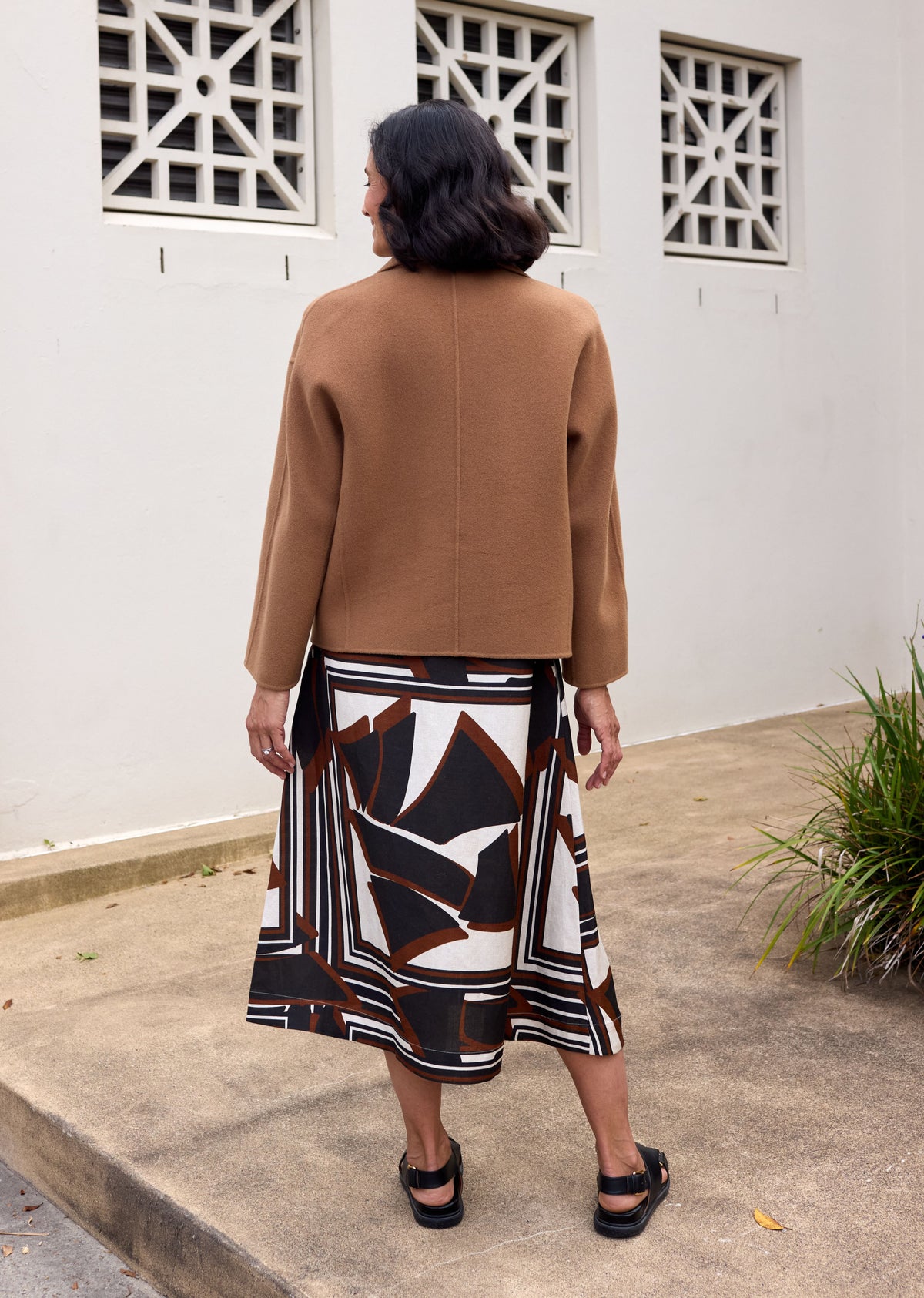 WINSLOW CROP JACKET - CAMEL