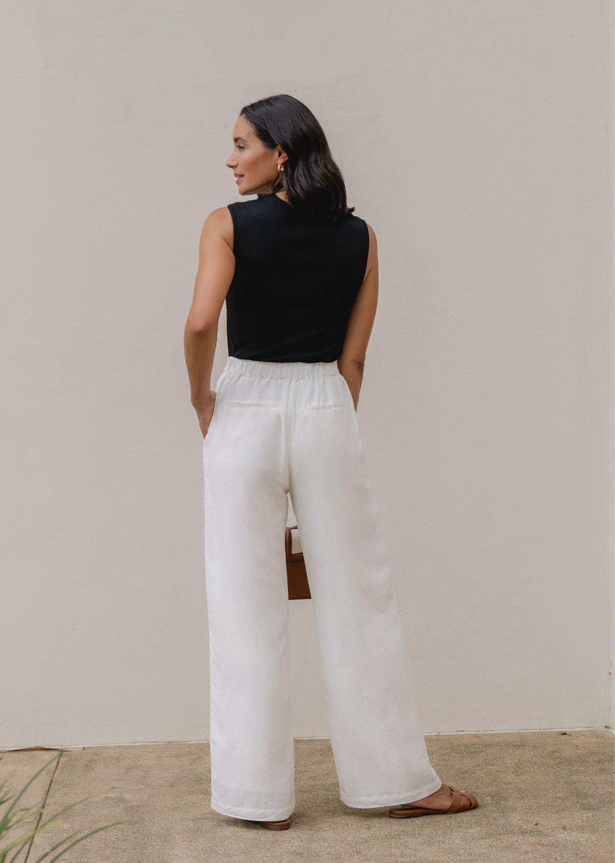 ESTELLA PANT - IVORY