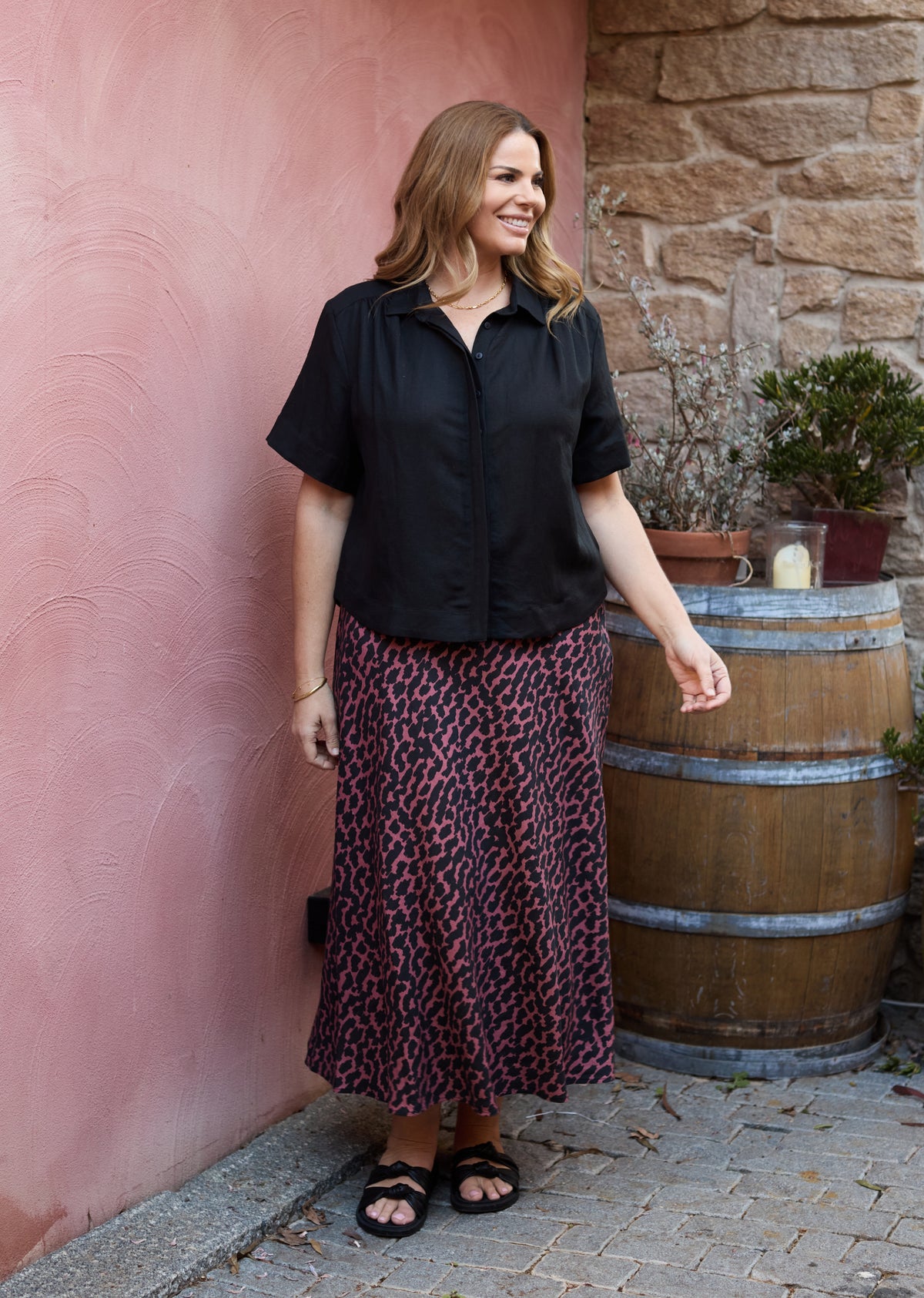 ELOISE SKIRT - SORAYA PRINT