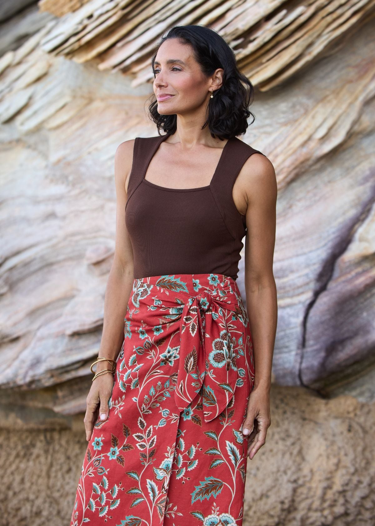 LEYLA SKIRT - POSEY PRINT