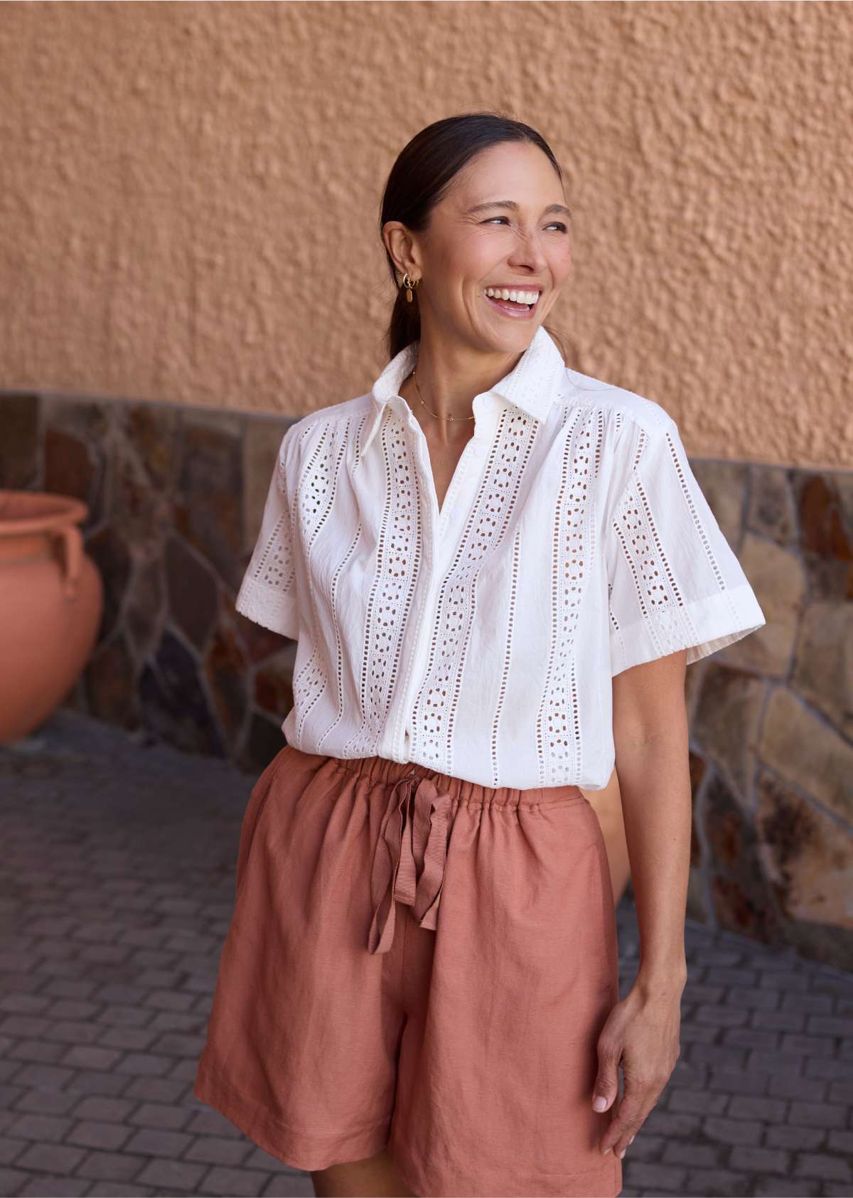 ARCHER SHORTS - CARAMEL