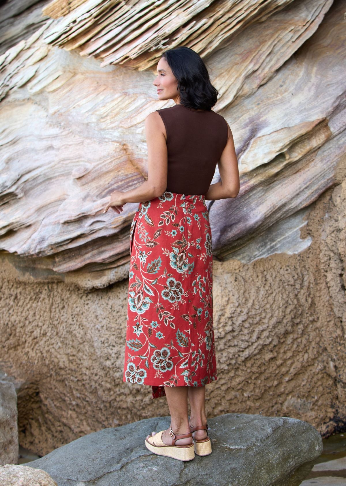 LEYLA SKIRT - POSEY PRINT