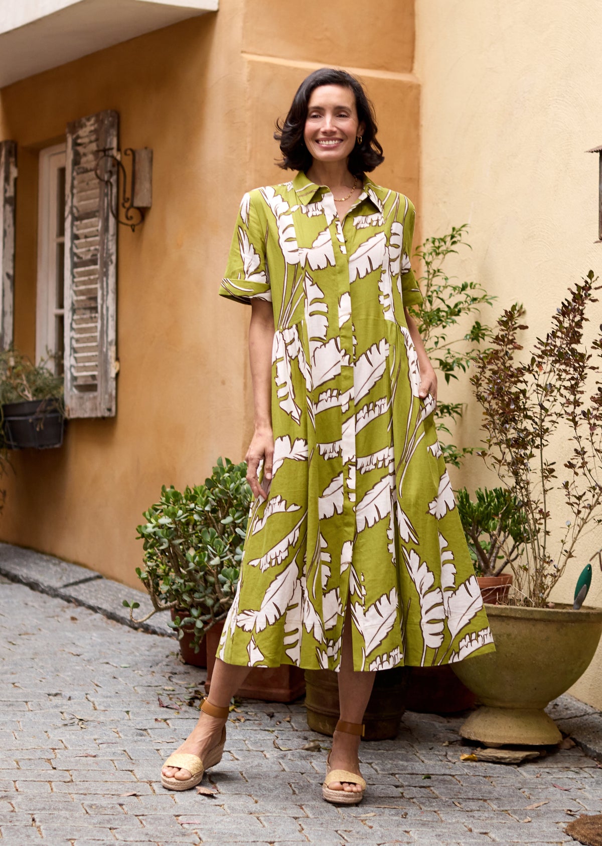 GISELLE SHIRTDRESS - ANOUK PRINT