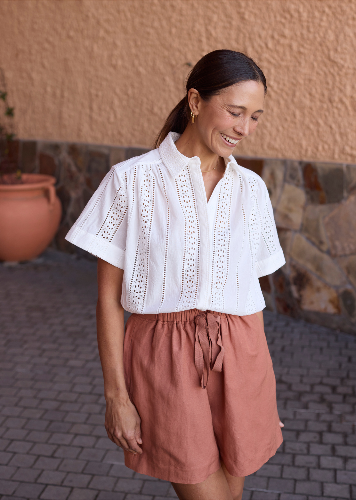 ARCHER SHORTS - CARAMEL