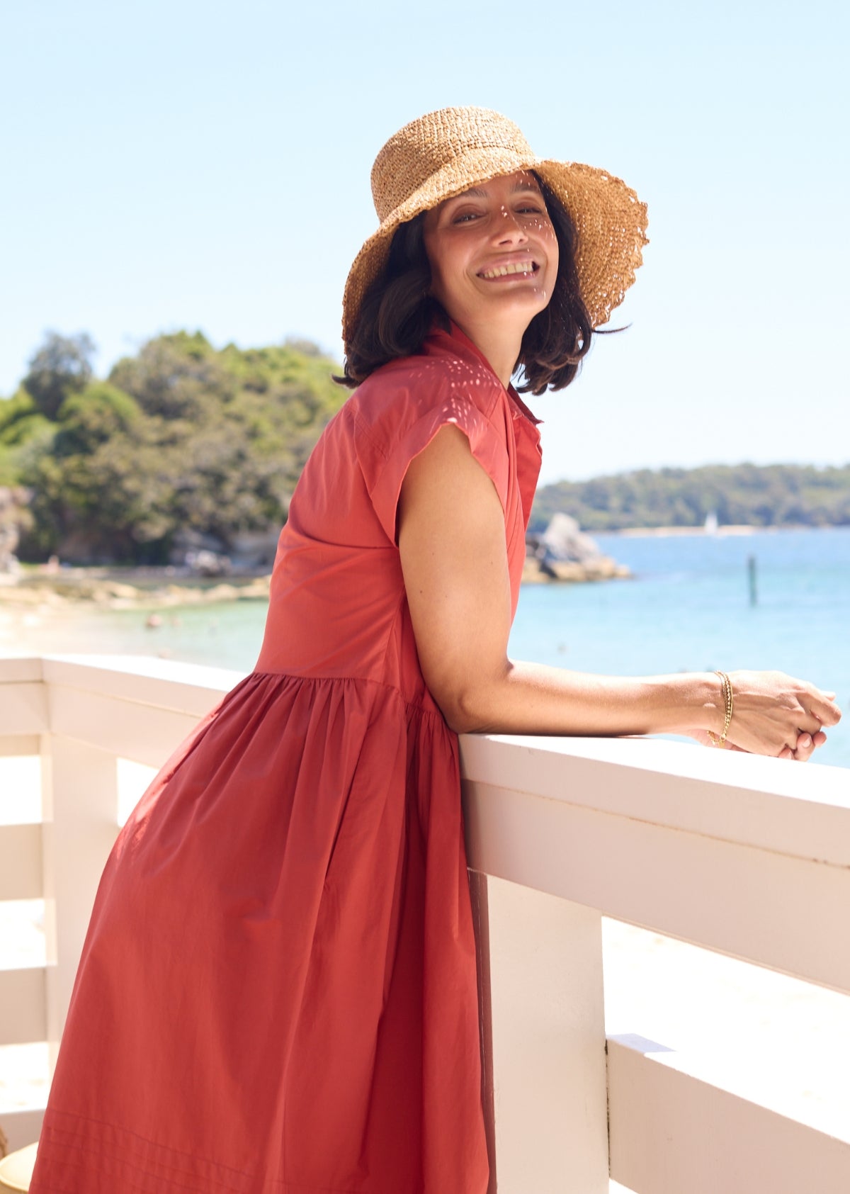 GRACIE SHIRTDRESS - TUSCAN ROSE