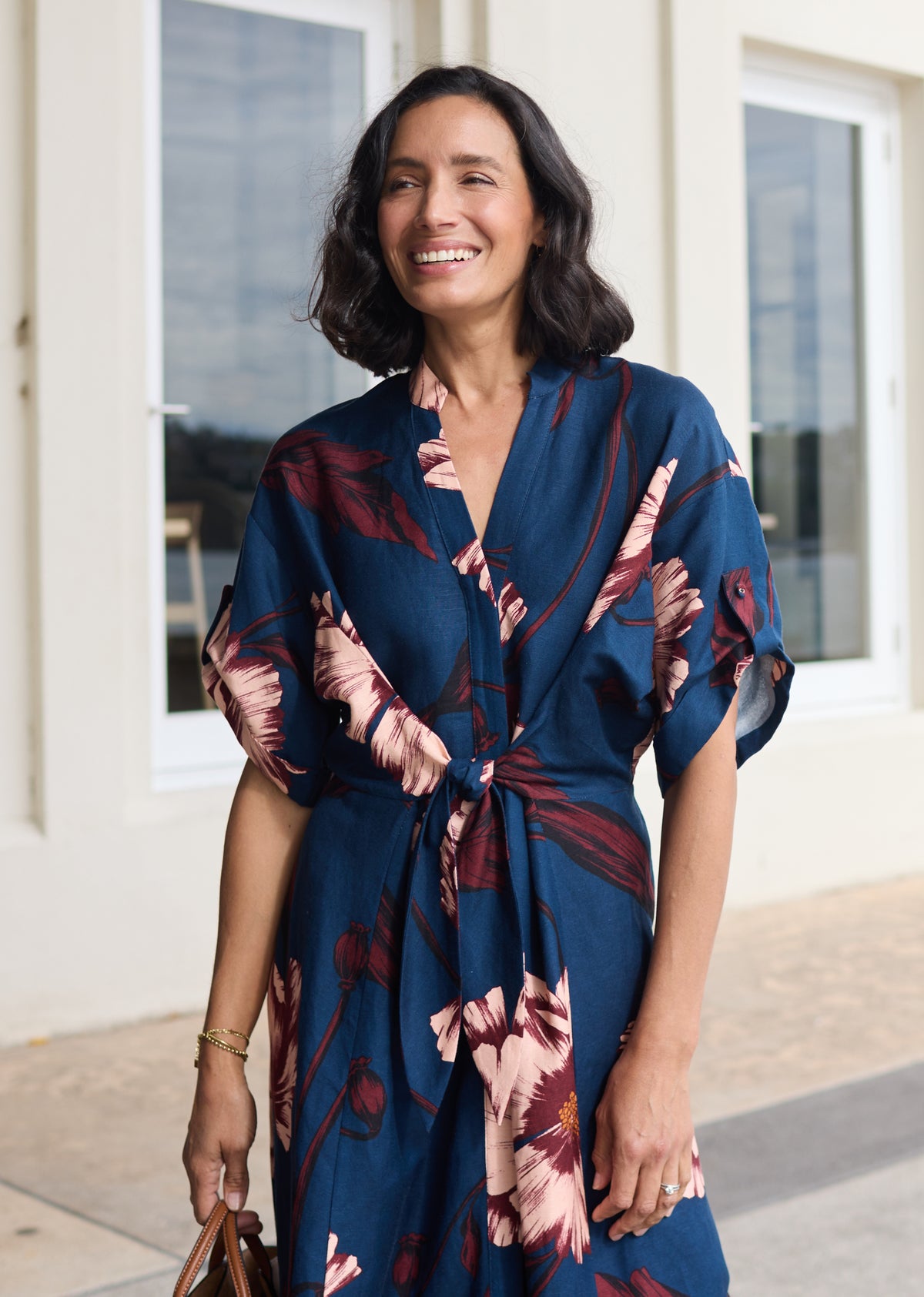 CHLOE MIDI DRESS - ARABELLA PRINT