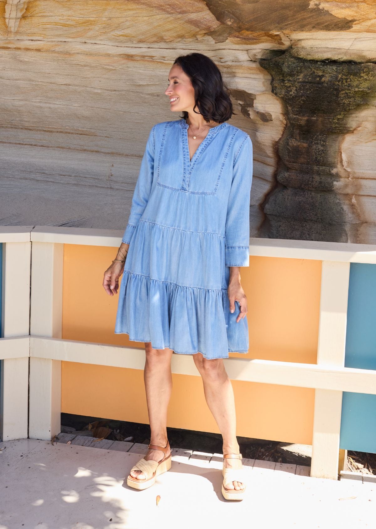 INDIANA CHAMBRAY DRESS
