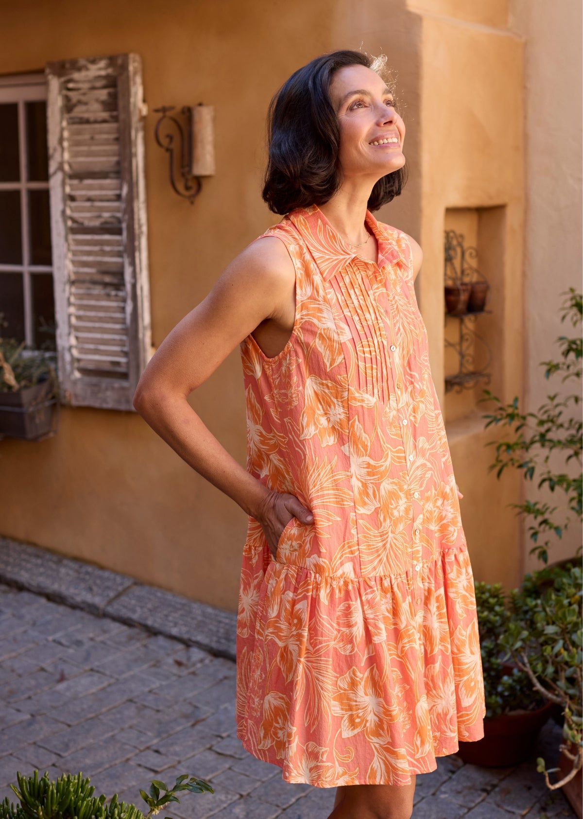 CORINNE MINI DRESS - AURELIA PRINT