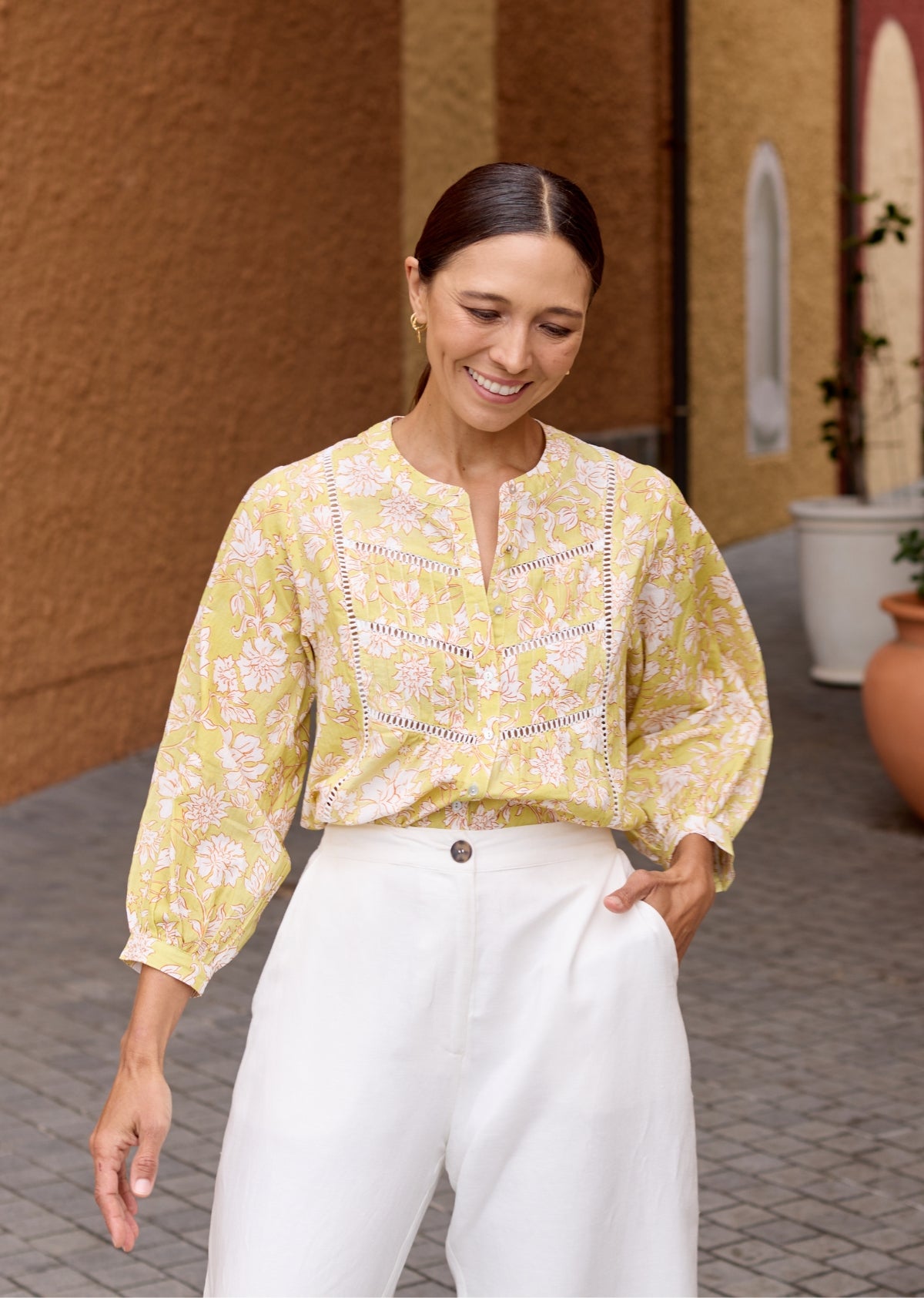 PALOMA SHIRT - HAVANA PRINT