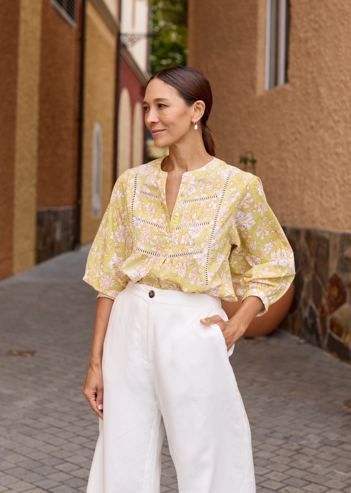 PALOMA SHIRT - HAVANA PRINT