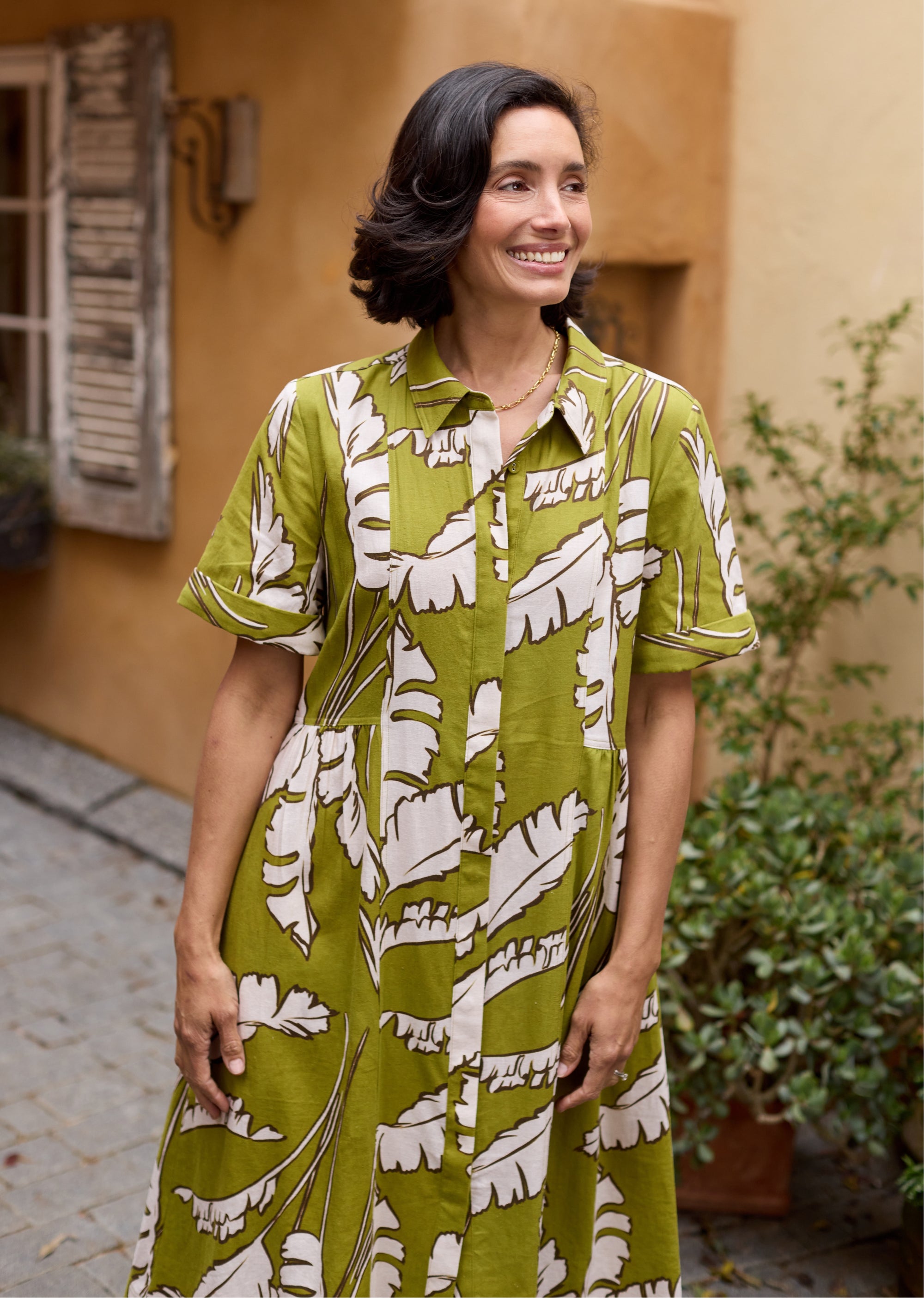 GISELLE SHIRTDRESS - ANOUK PRINT
