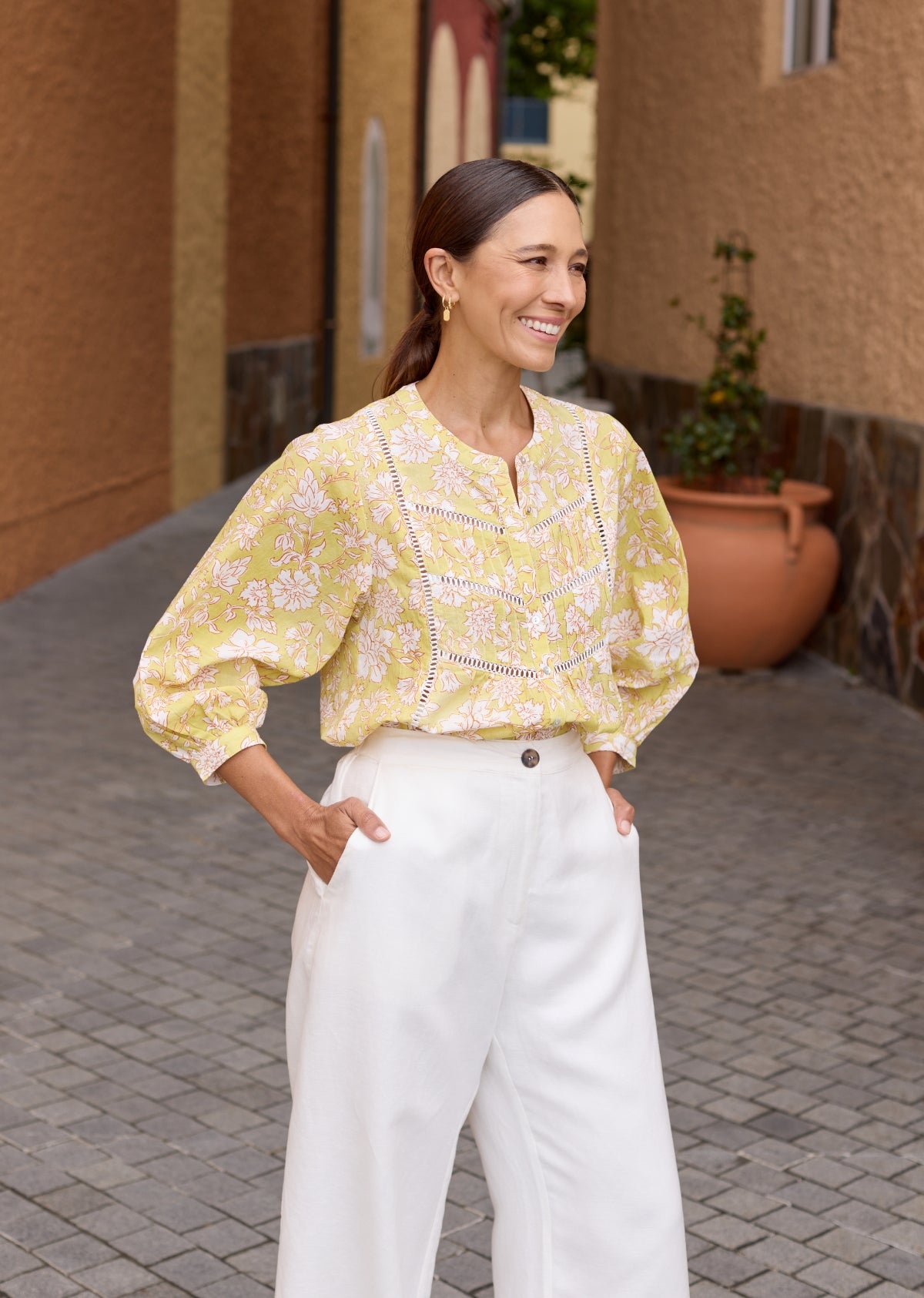 PALOMA SHIRT - HAVANA PRINT