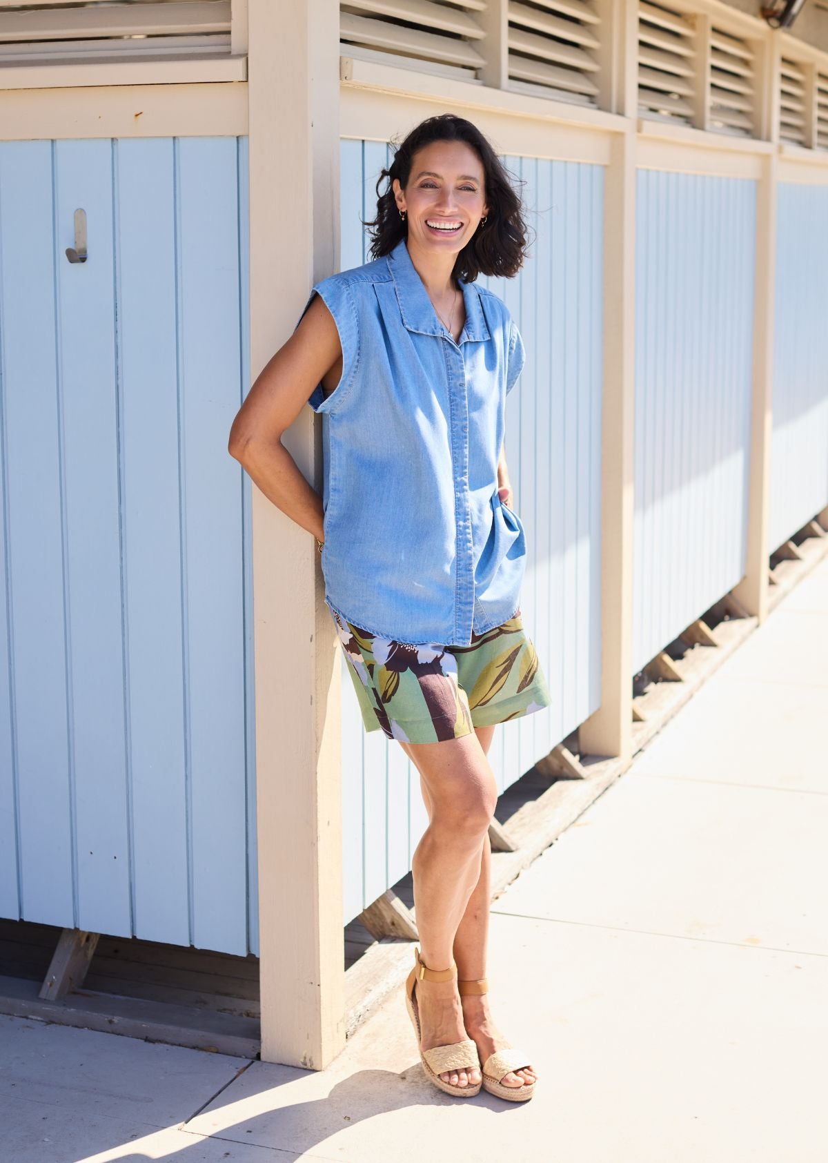 HOLLY SHORT - LA PALMA PRINT