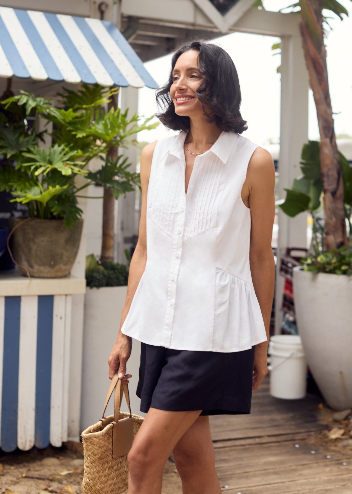 CORINNE TOP - WHITE