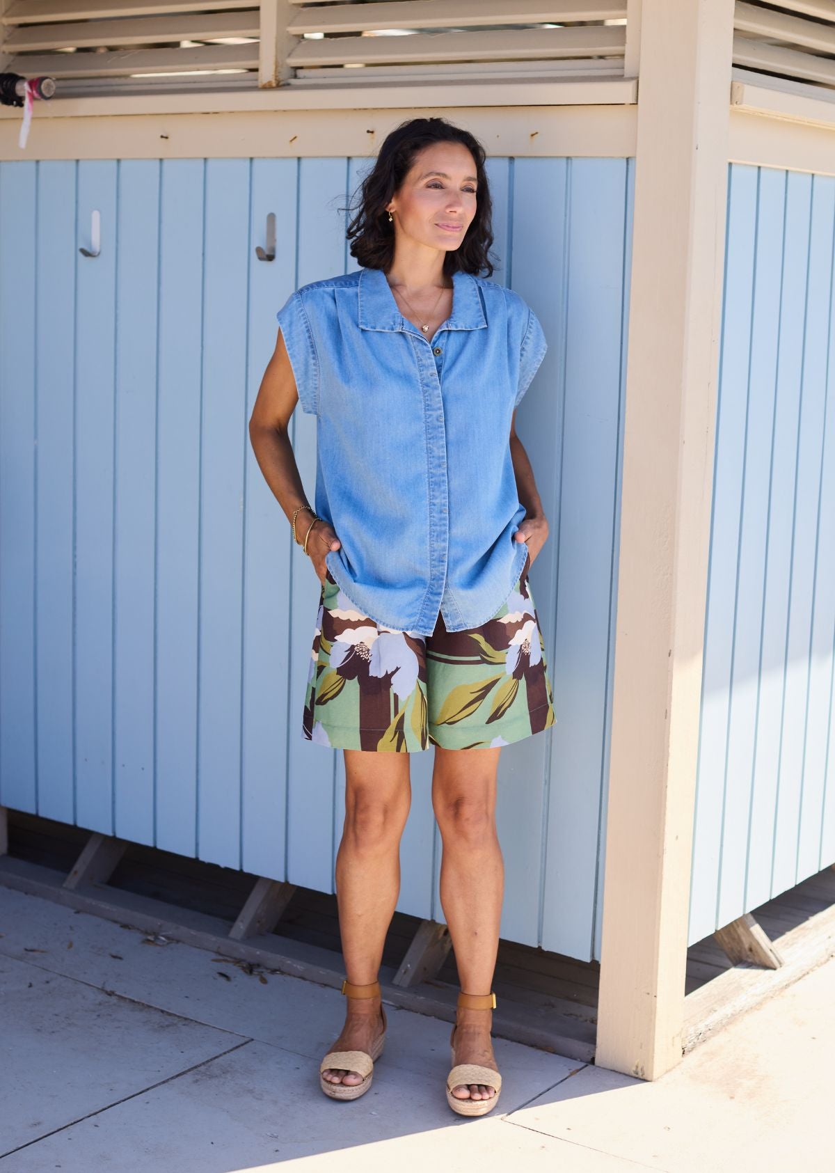 HOLLY SHORT - LA PALMA PRINT