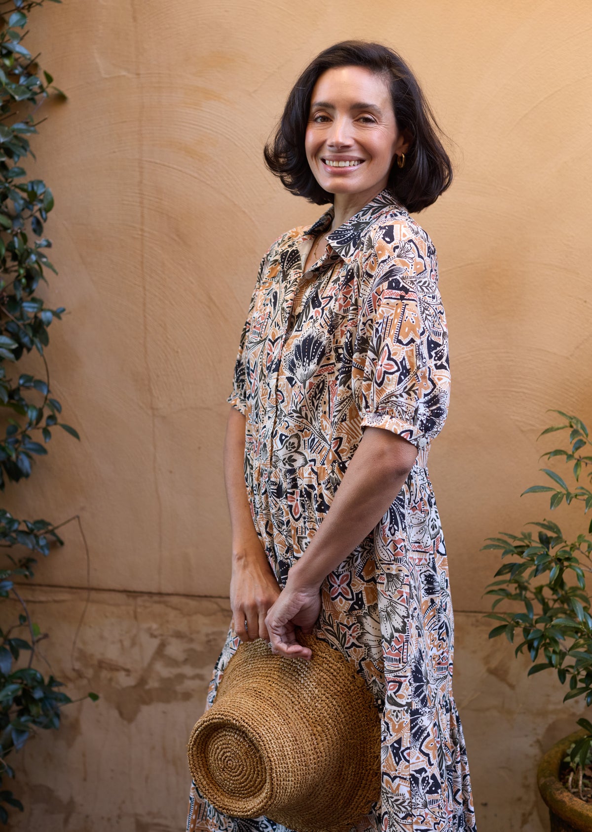 MARNIE PRINT DRESS - ZAHARA PRINT