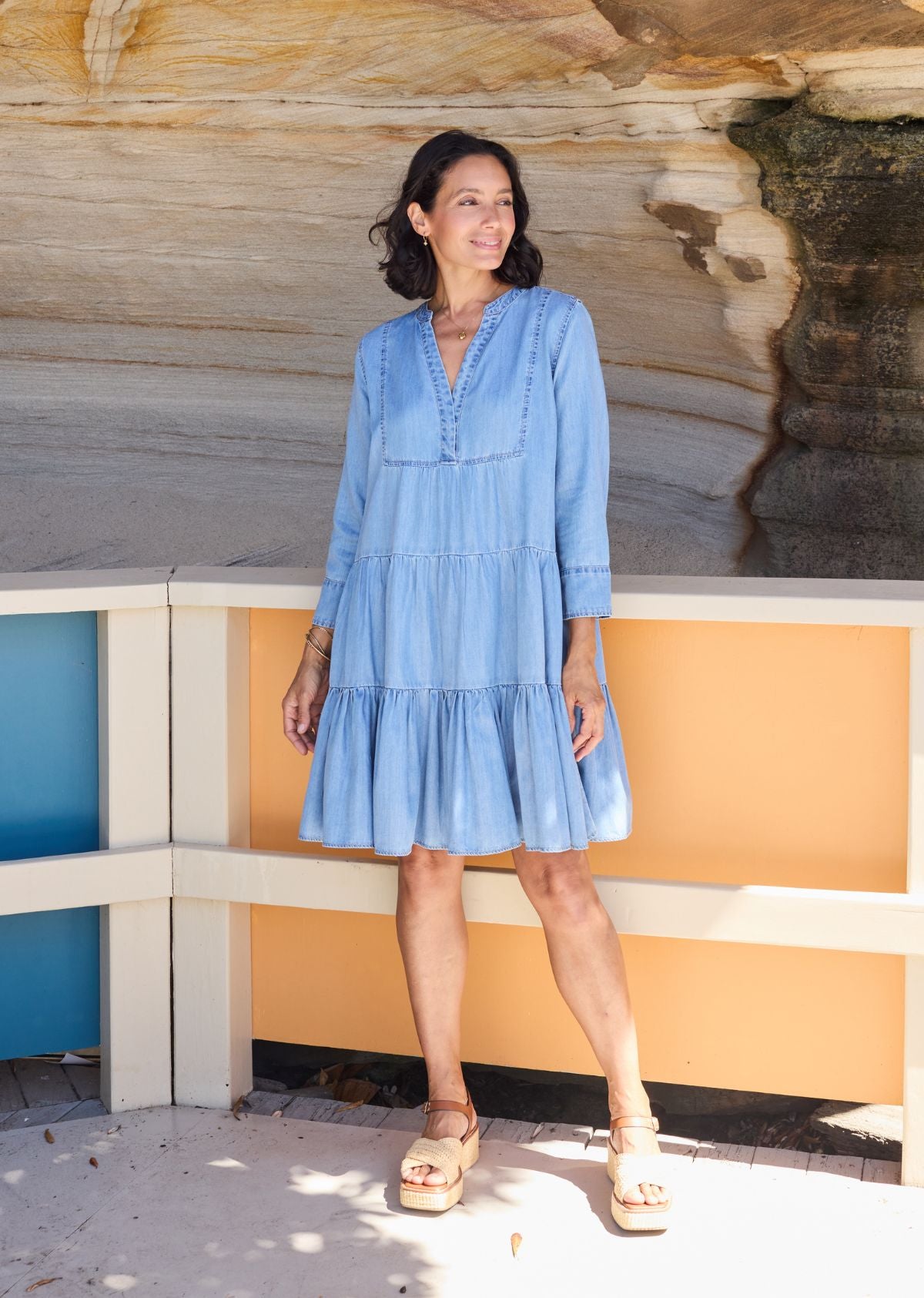 INDIANA CHAMBRAY DRESS
