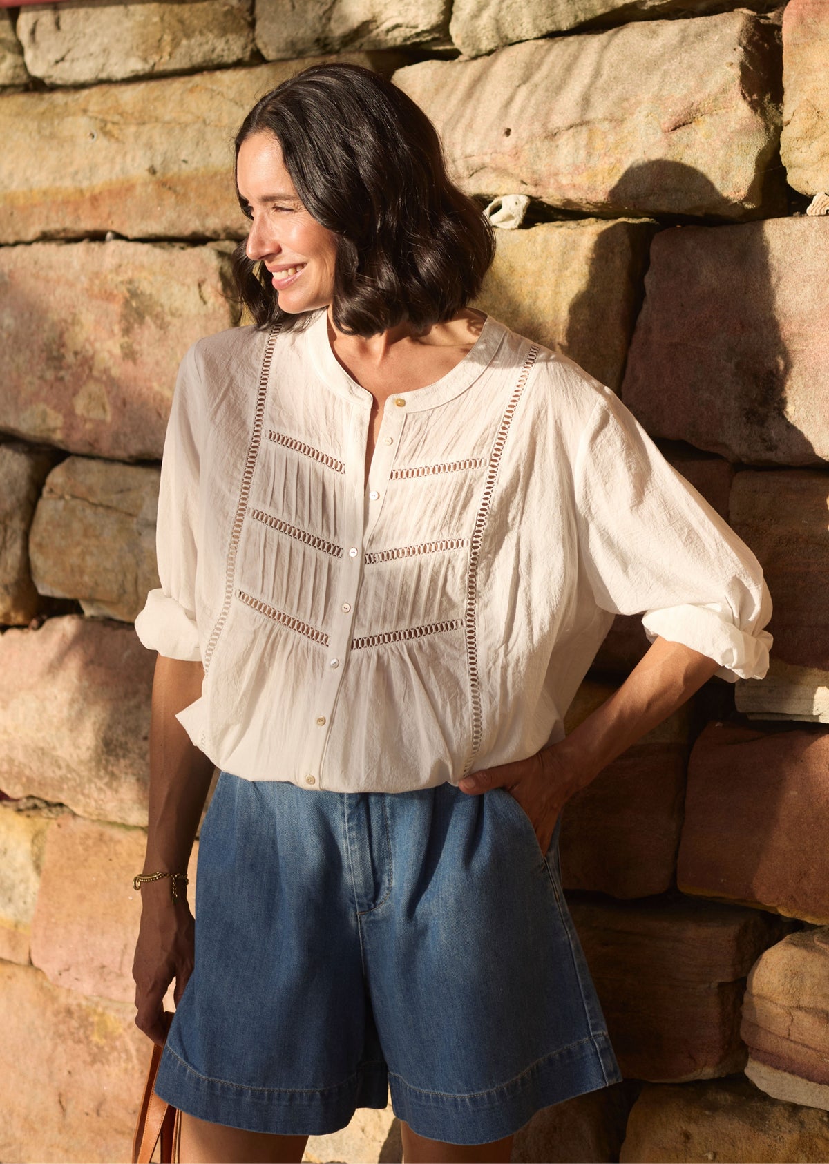 PALOMA SHIRT - WHITE