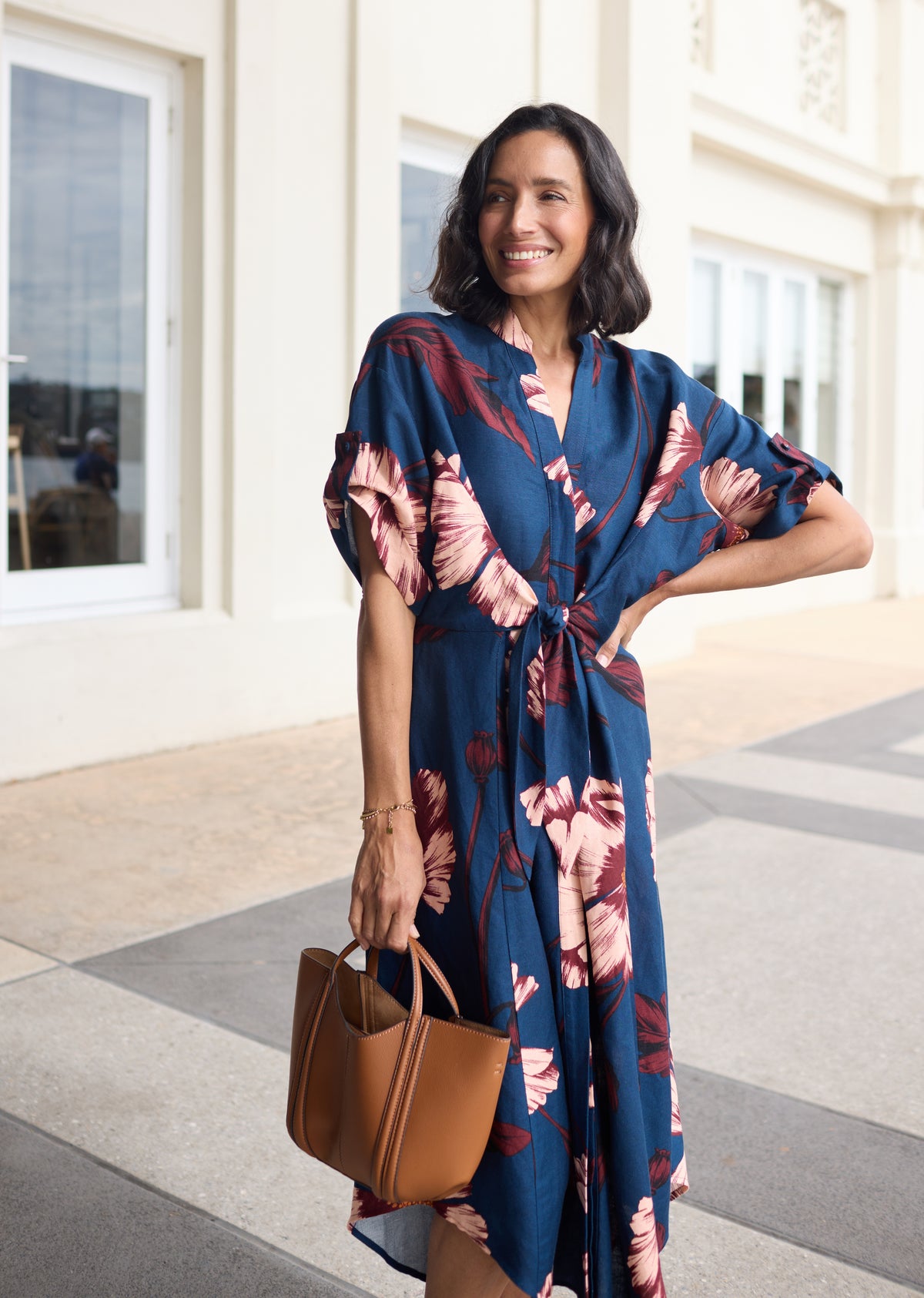 CHLOE MIDI DRESS - ARABELLA PRINT