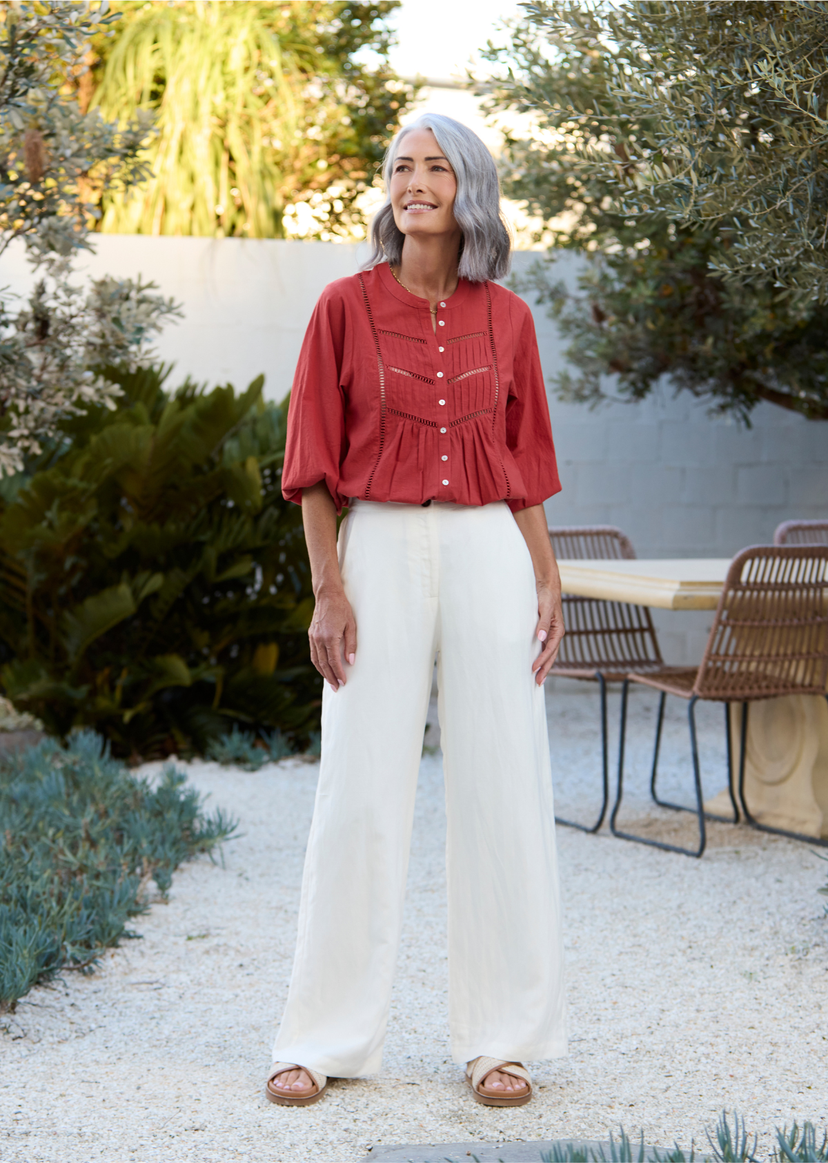 PALOMA SHIRT - CINNAMON