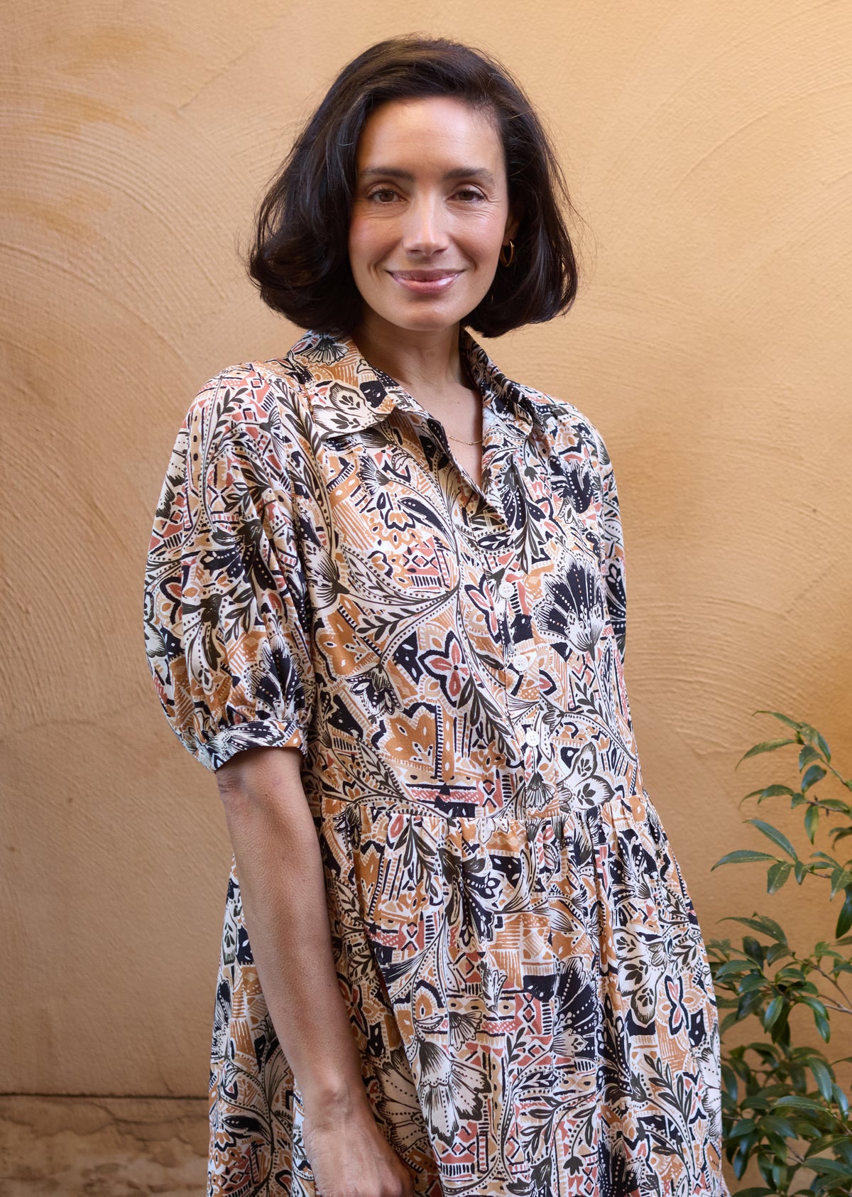 MARNIE PRINT DRESS - ZAHARA PRINT