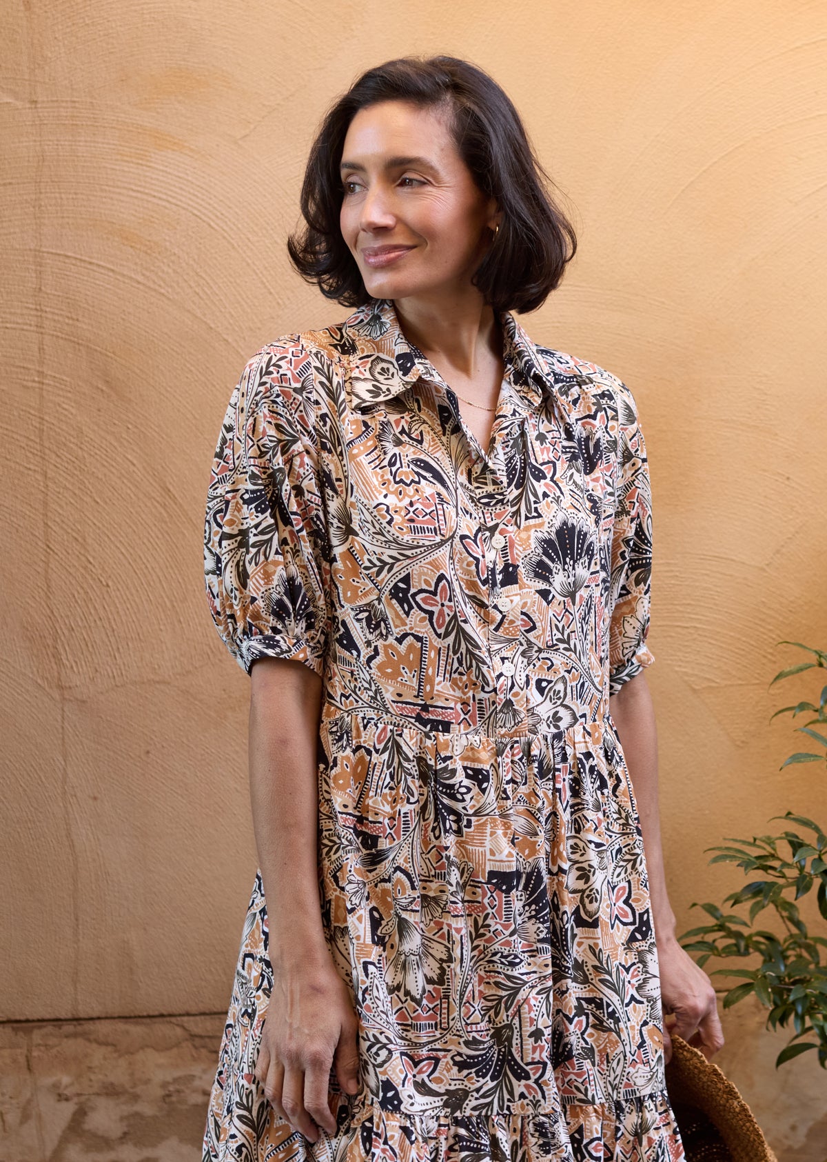 MARNIE PRINT DRESS - ZAHARA PRINT