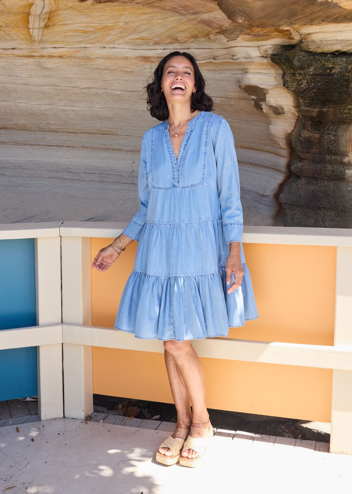 INDIANA CHAMBRAY DRESS