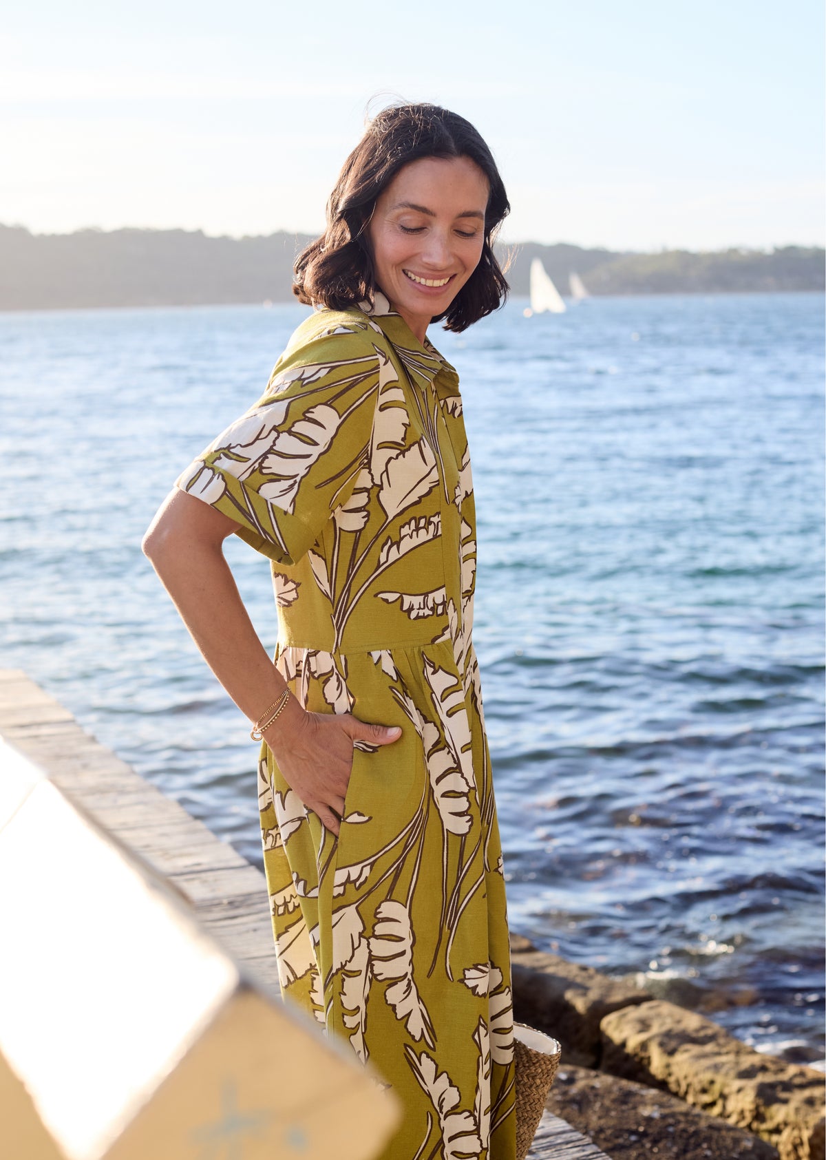 GISELLE SHIRTDRESS - ANOUK PRINT