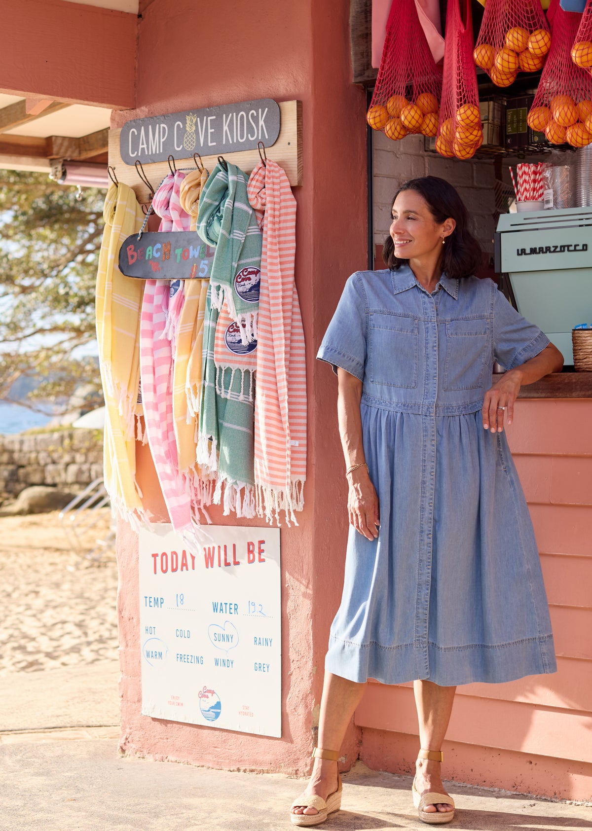 JAGGER CHAMBRAY DRESS