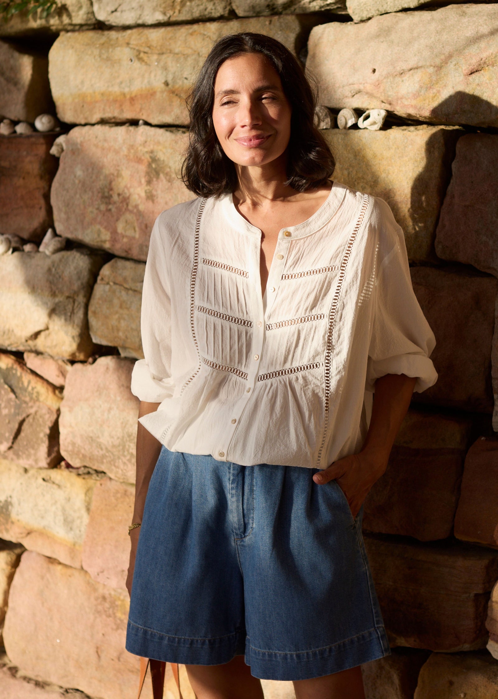 PALOMA SHIRT - WHITE