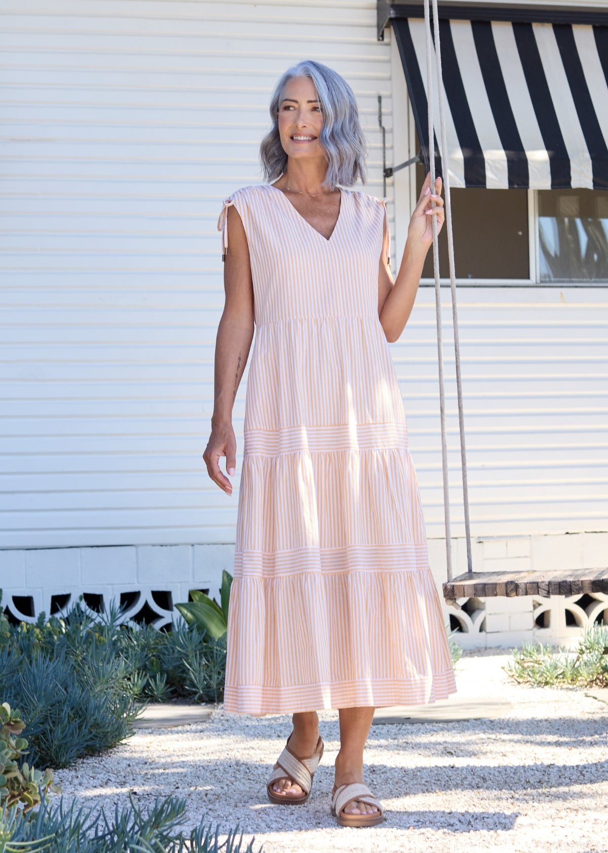 PHILOMENA DRESS - LEMON