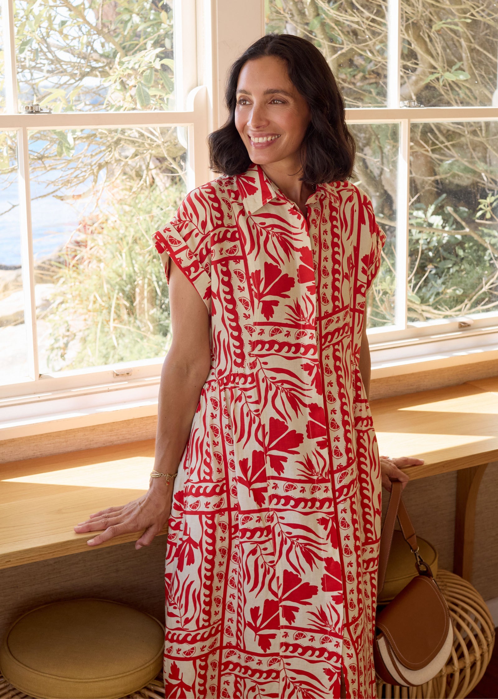 MARGOT SHIRTDRESS - SOLEIL PRINT