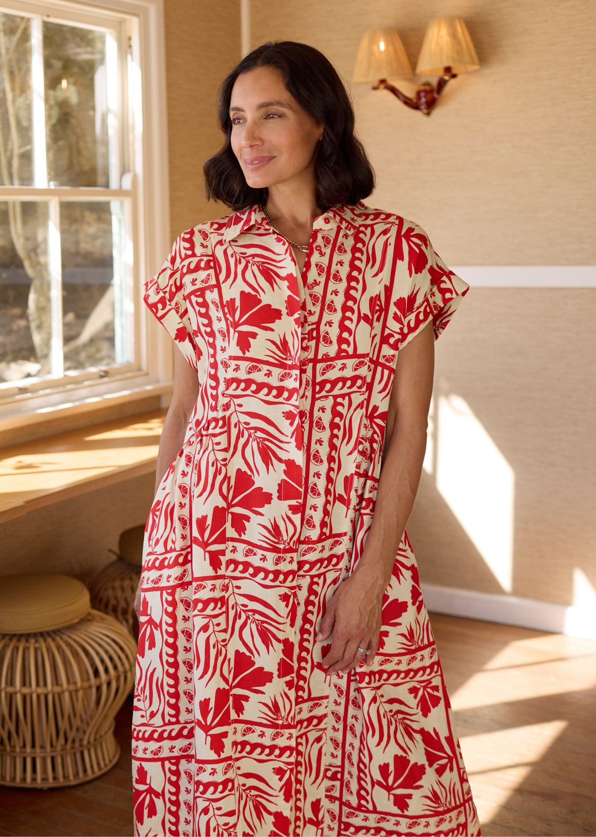 MARGOT SHIRTDRESS - SOLEIL PRINT